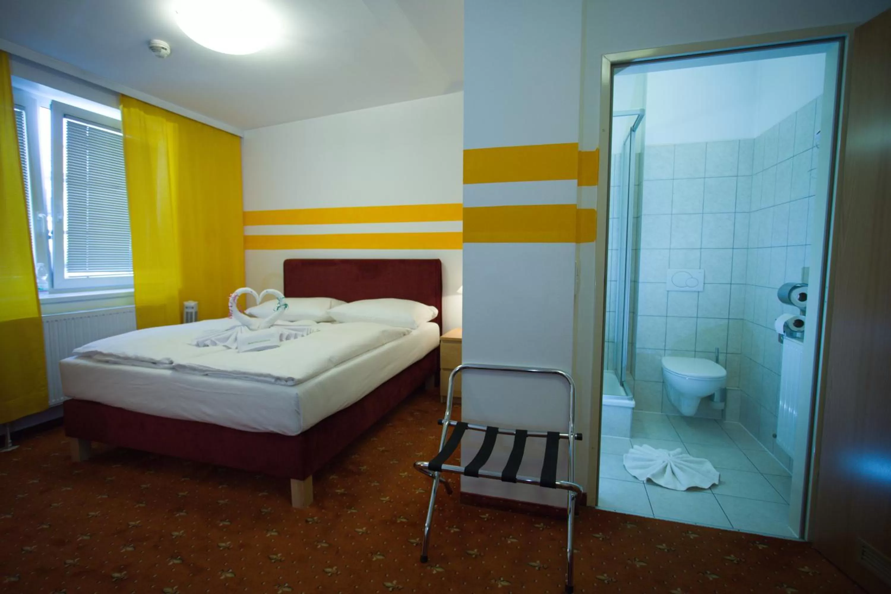 Bed in Hotel City Residence