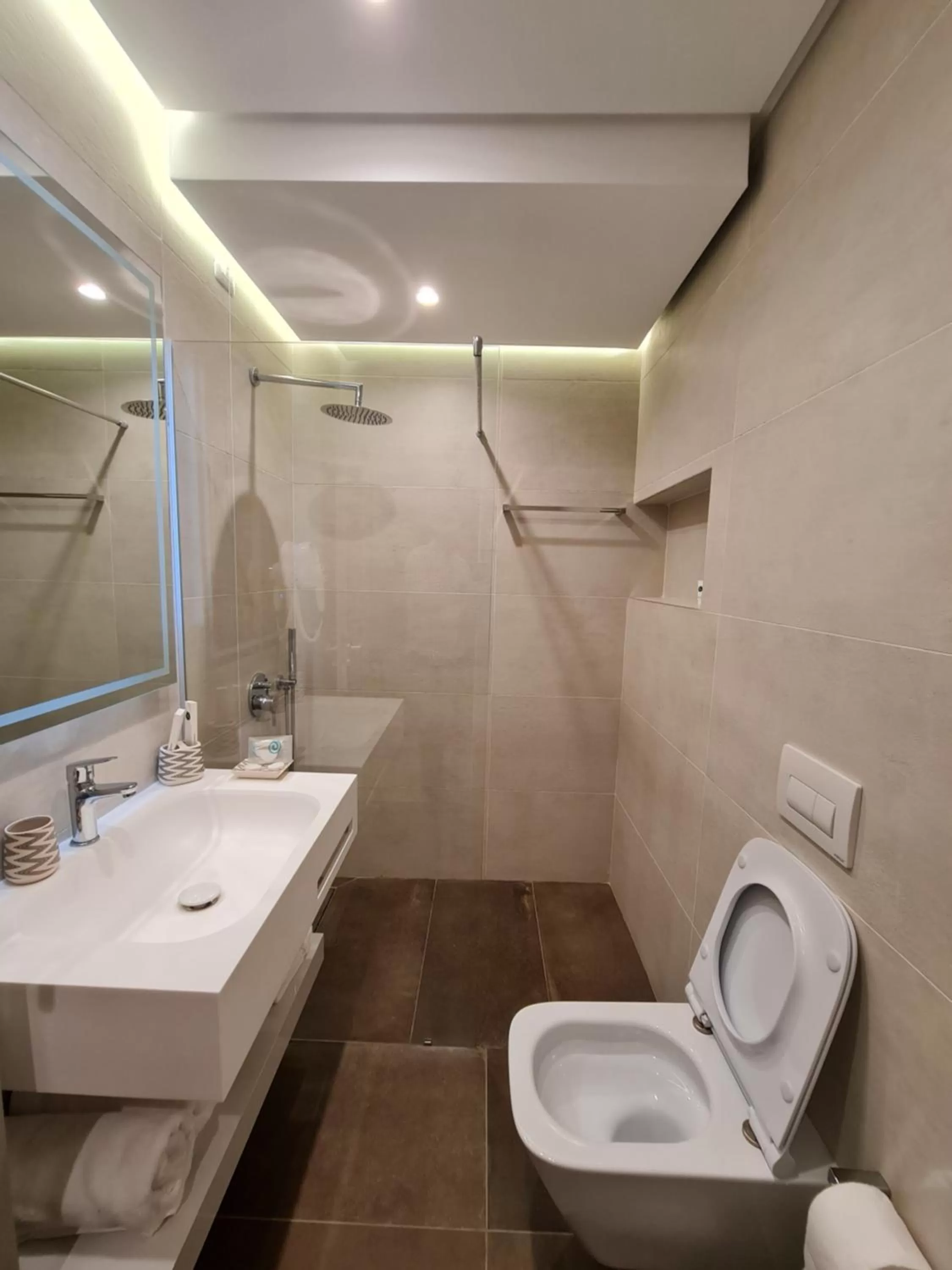 Bathroom in Hotel Aross