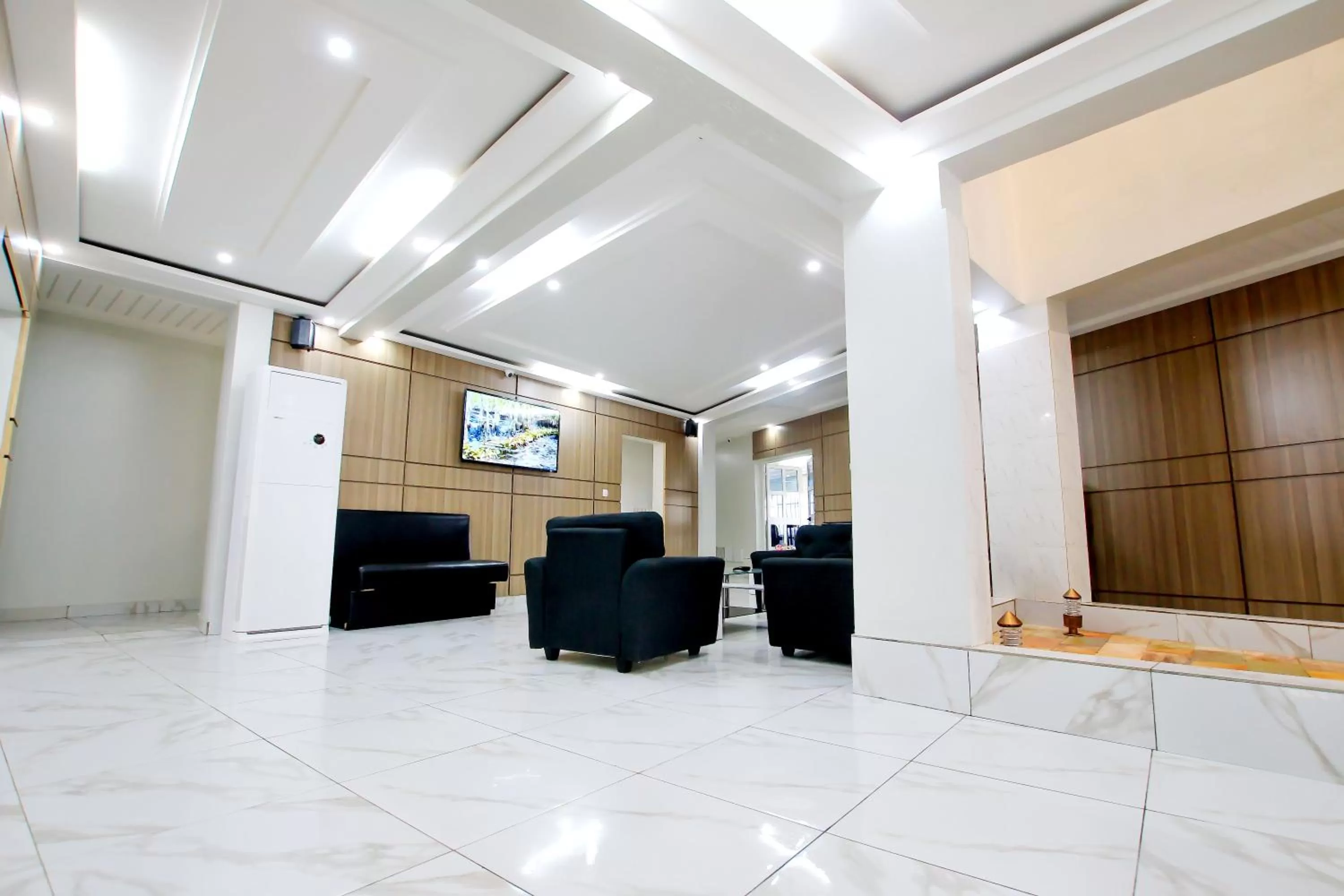 Lobby or reception in Hotel Galilée