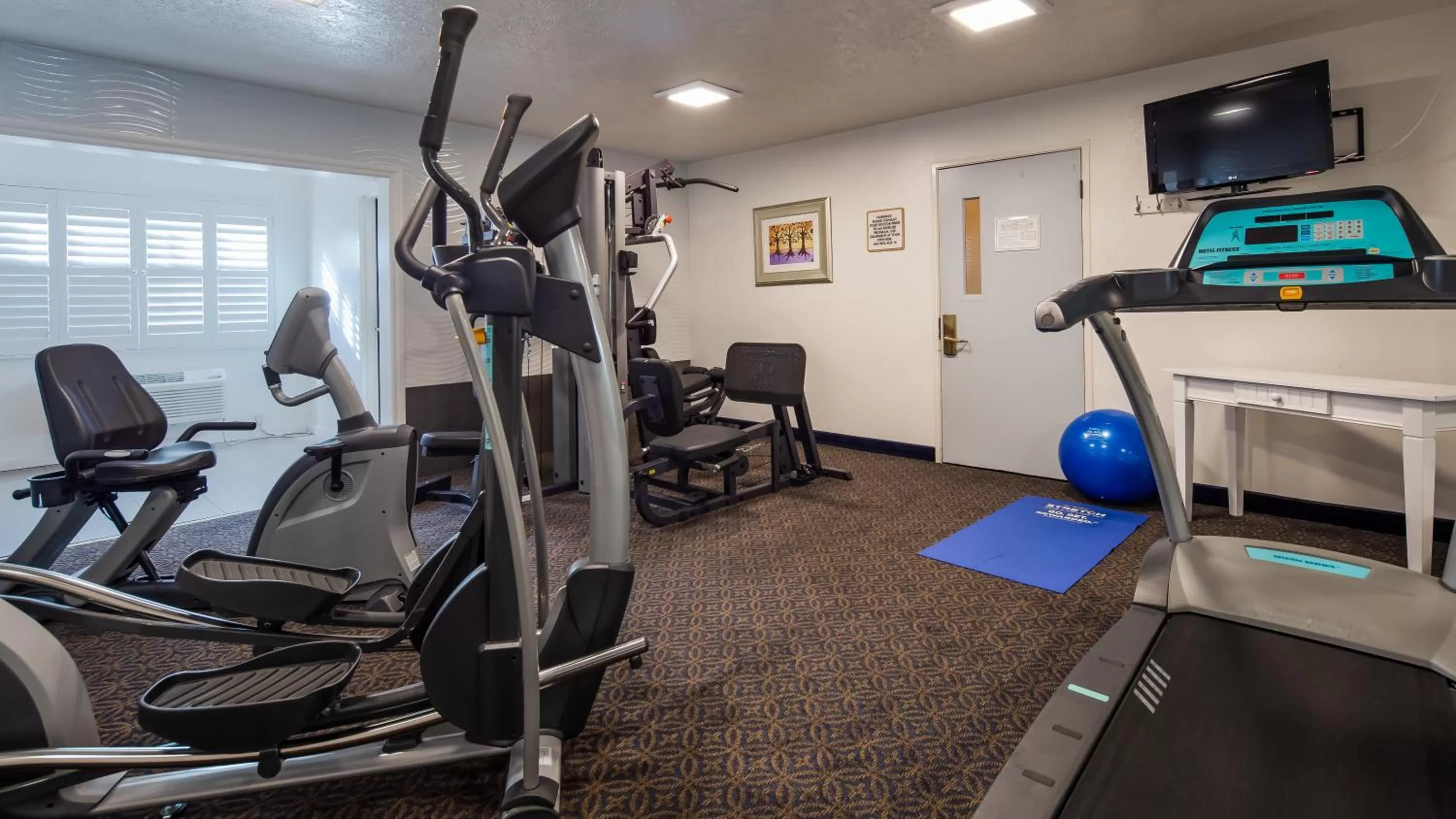 Fitness centre/facilities in Best Western Corvallis