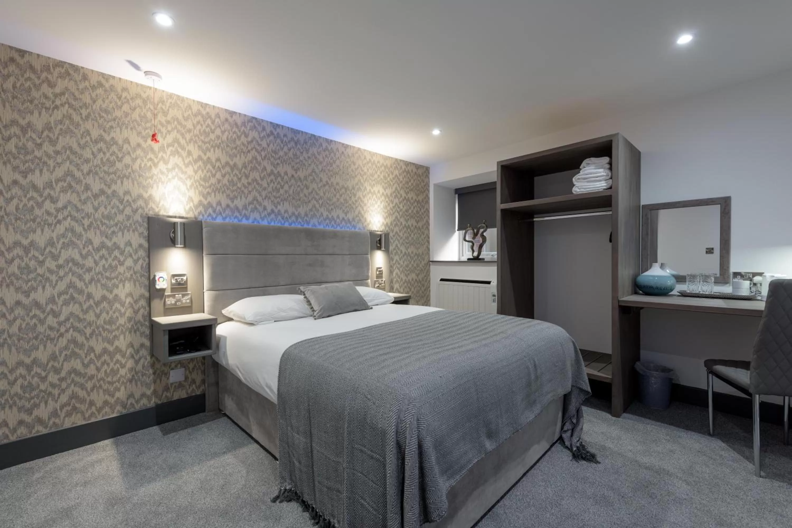 Bedroom, Bed in The Stanley Hotel