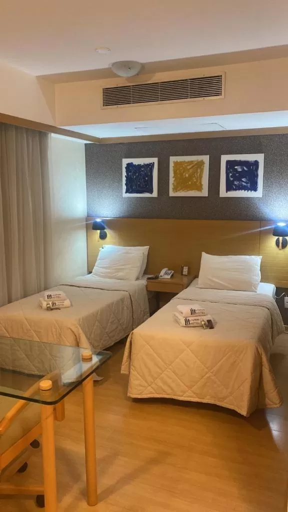 Bed in Studio Paulista Bela Cintra