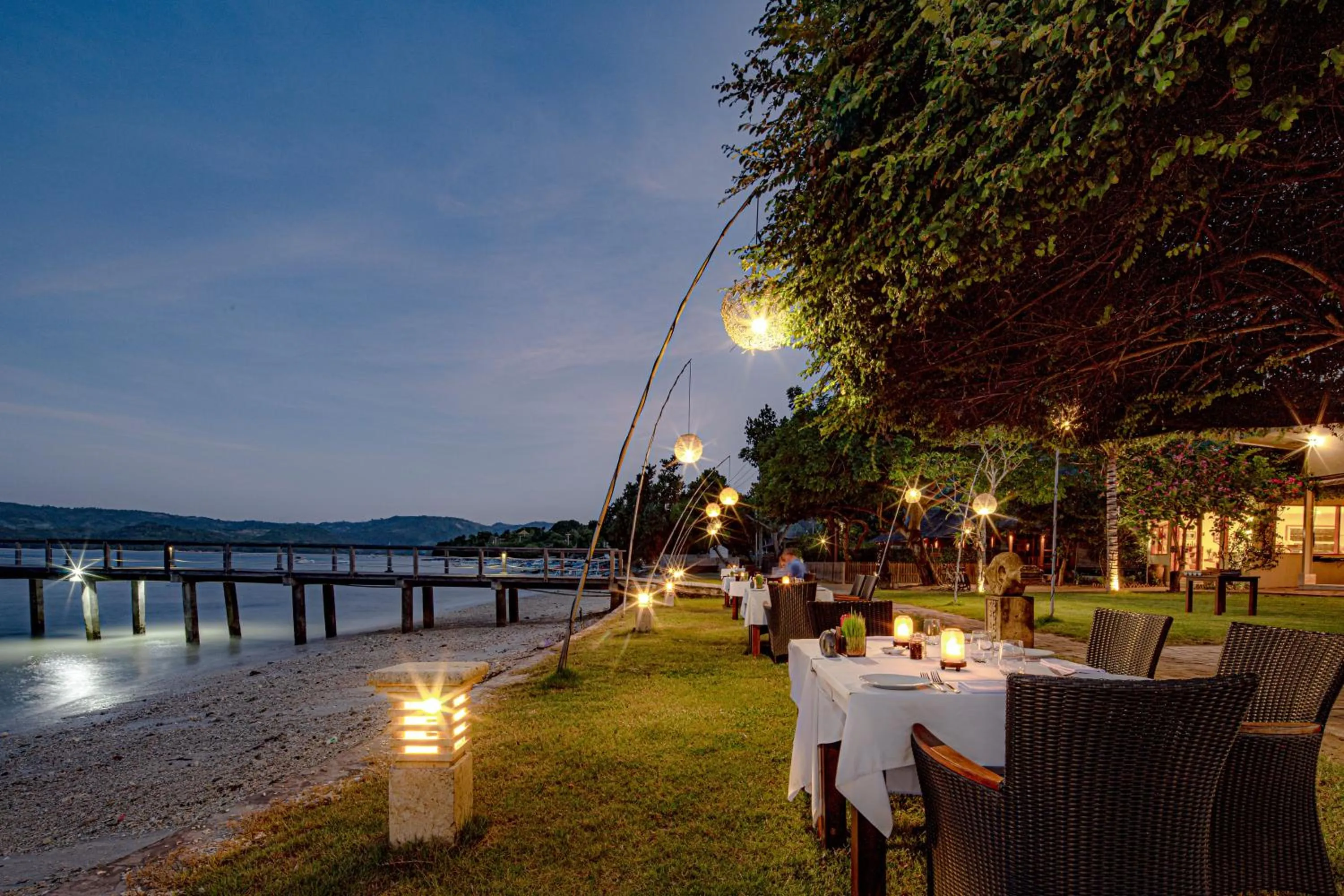 Restaurant/places to eat in Kokomo Resort Gili Gede