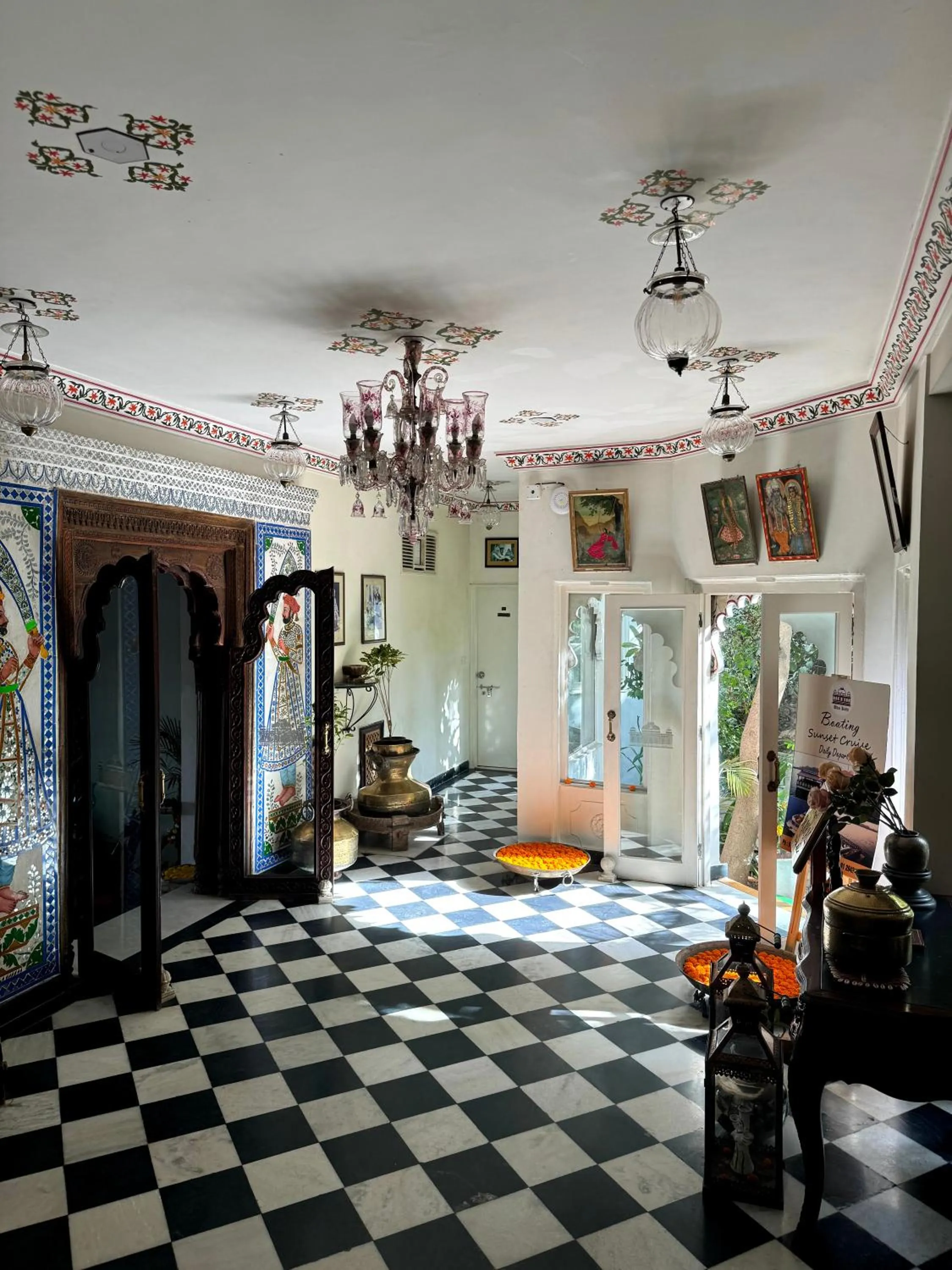 Lobby or reception in Hotel Udai Kothi