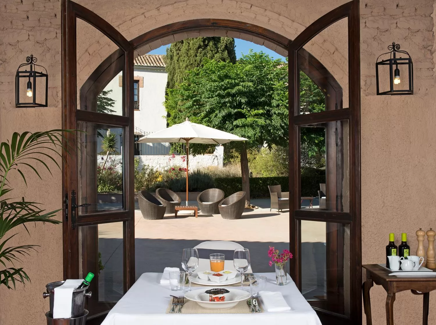 Restaurant/places to eat in Hotel Cortijo del Marqués