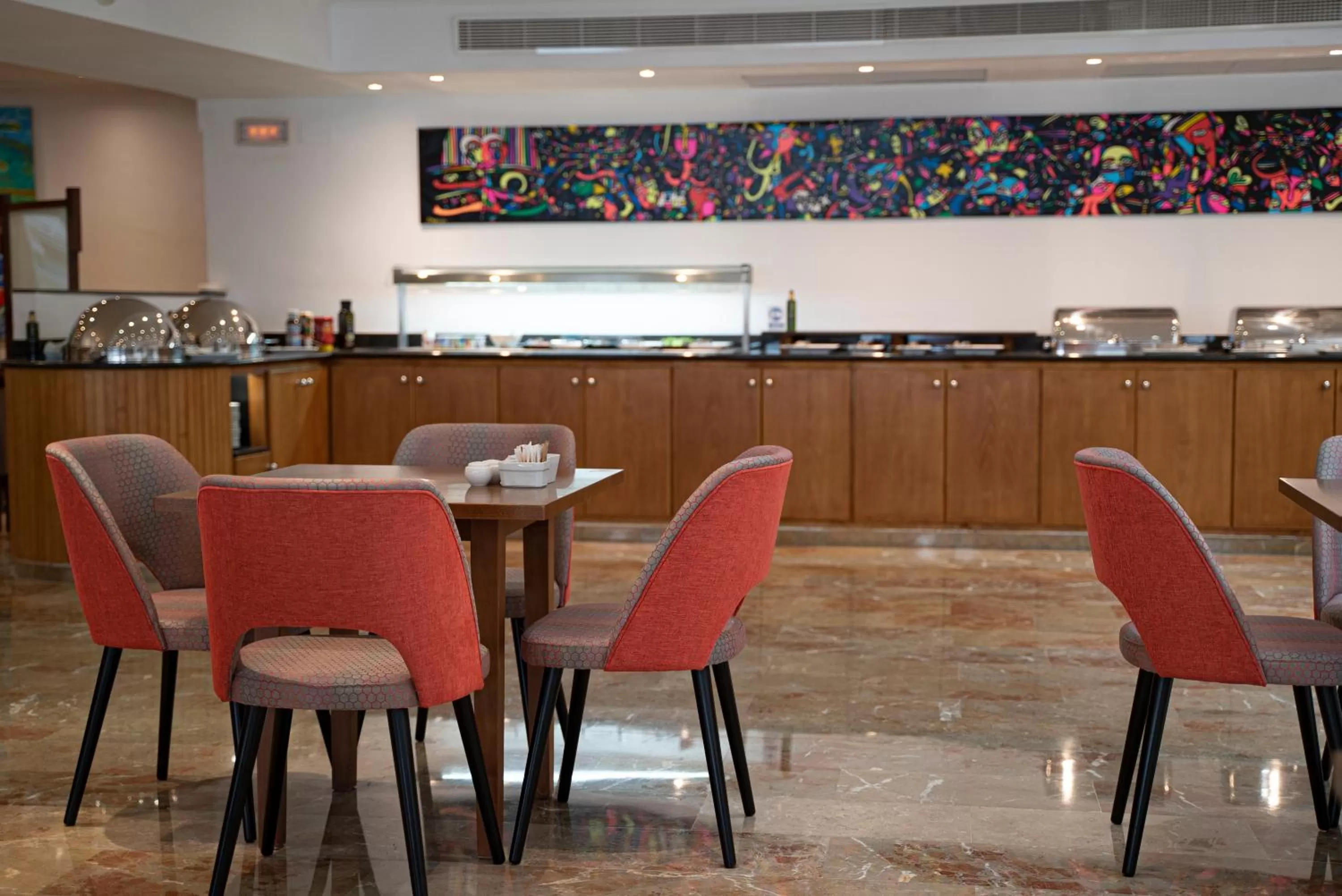 Dining area in Hotel Artmadams