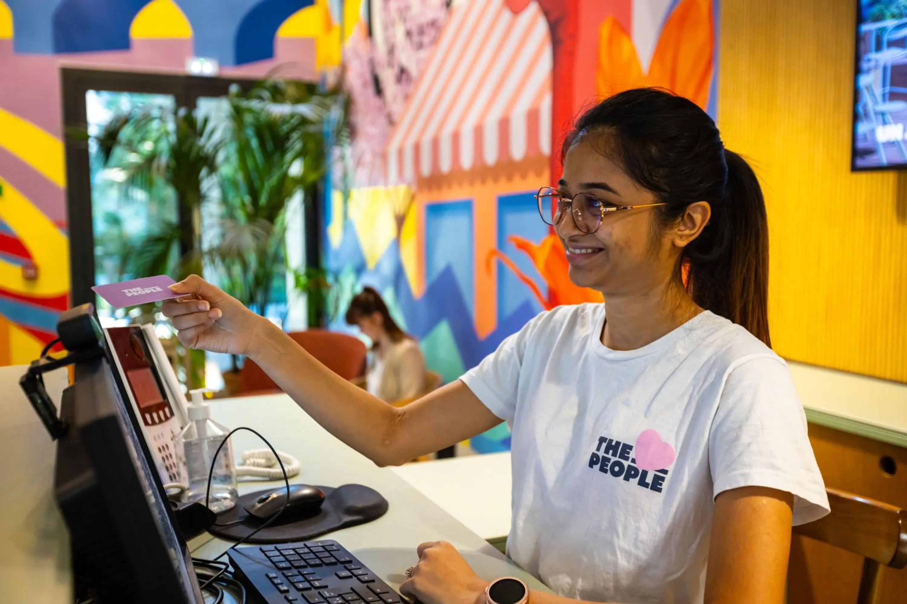 Lobby or reception in The People - Paris Marais