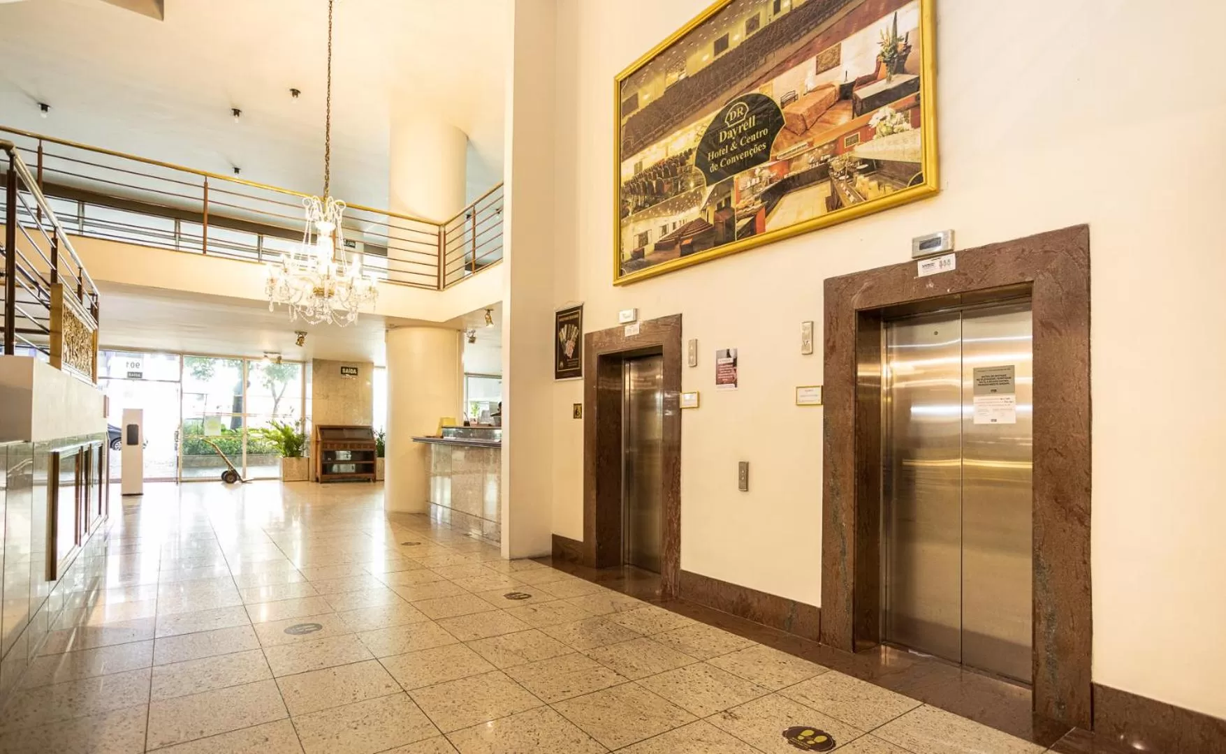 Lobby or reception in Dayrell Hotel e Centro de Convenções