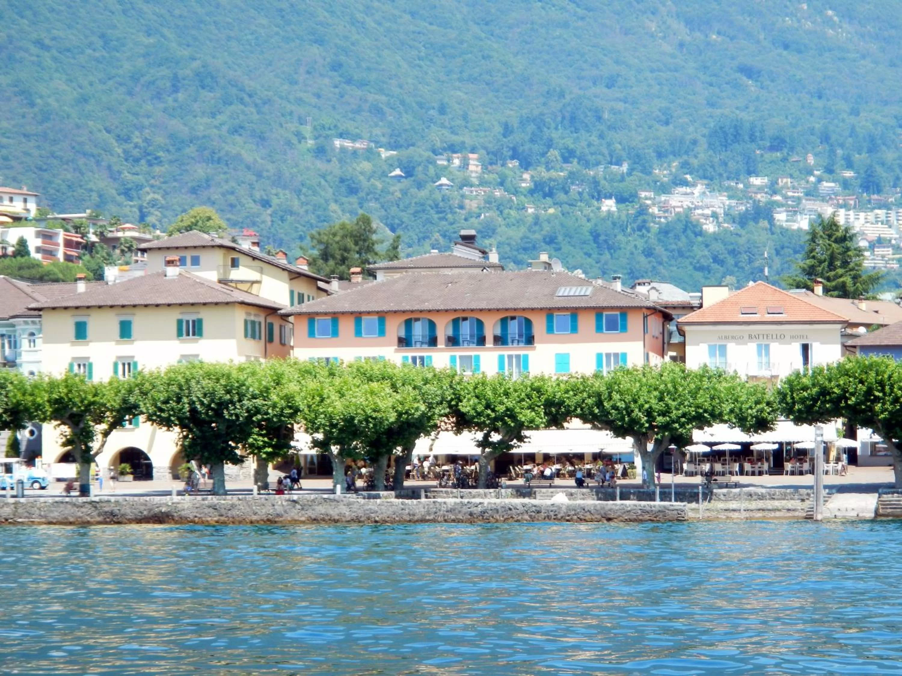 Facade/entrance in Albergo Carcani by Ketty & Tommy