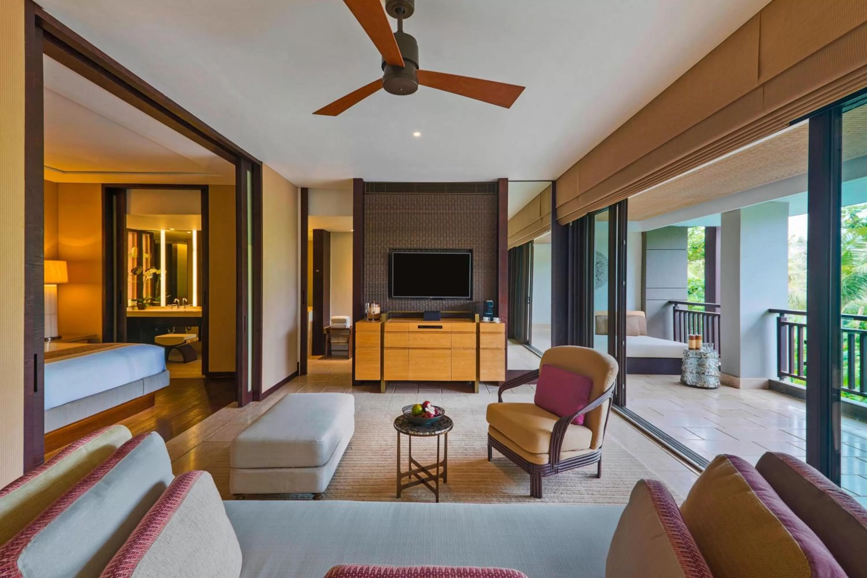 Living room in The Ritz-Carlton Bali