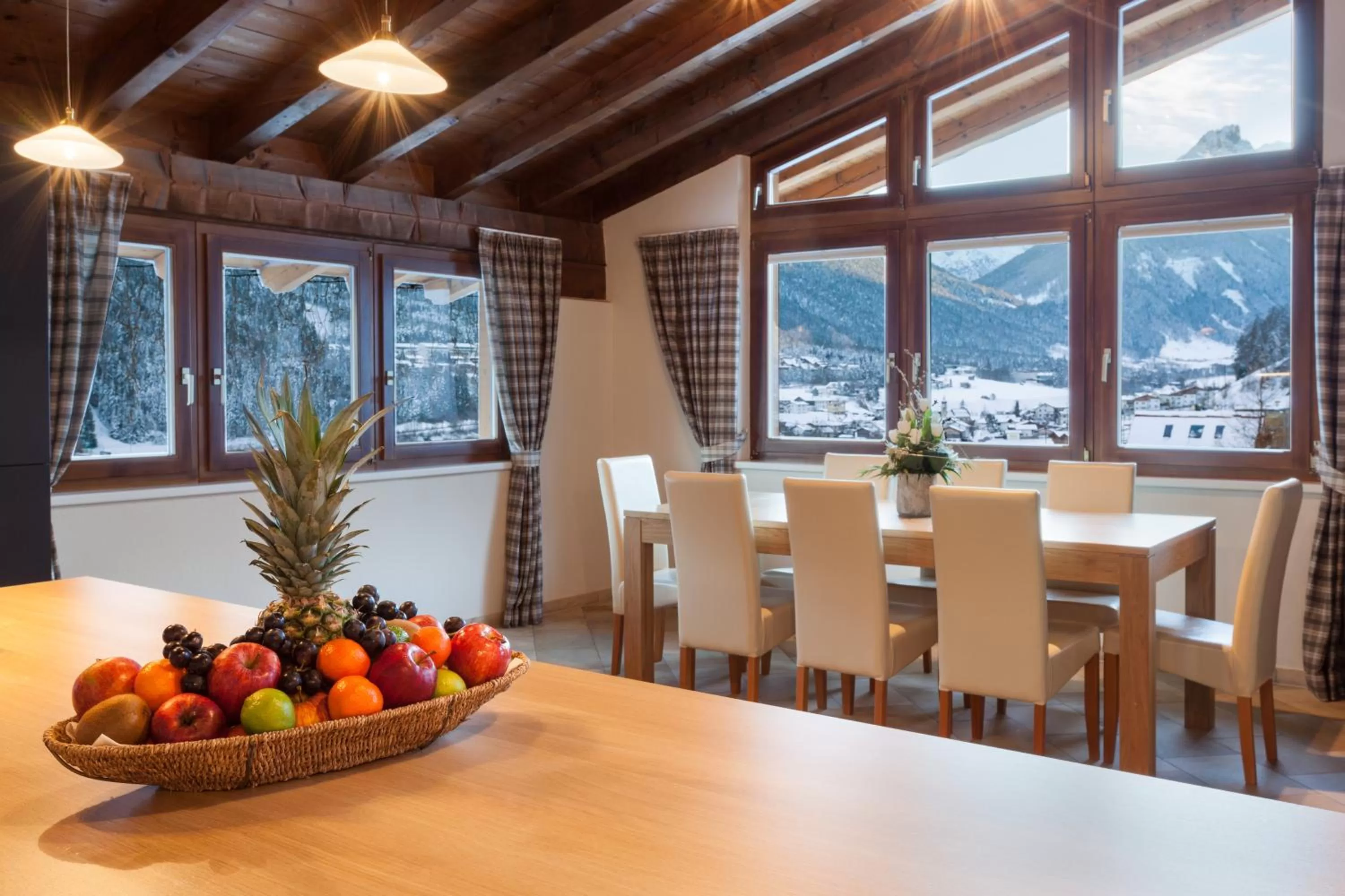 Dining area in Sporthotel Cristall