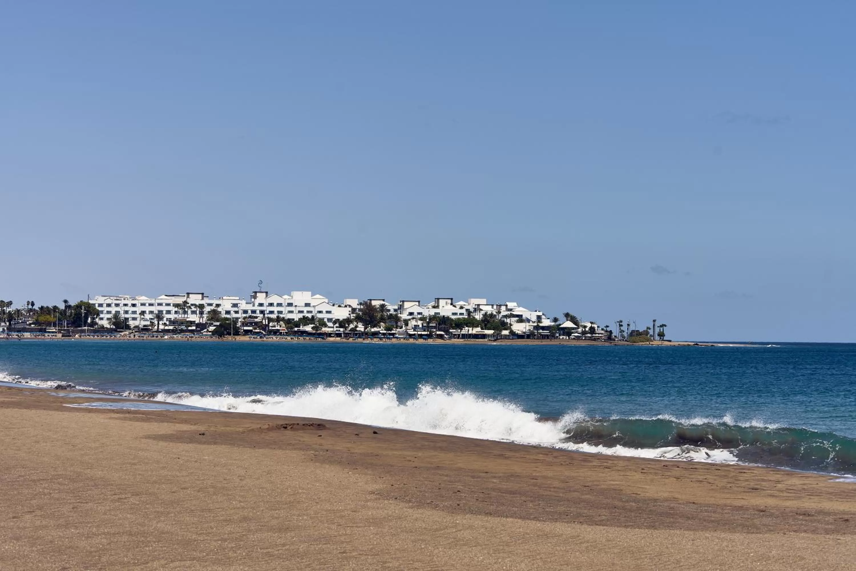Beach in Seaside Los Jameos