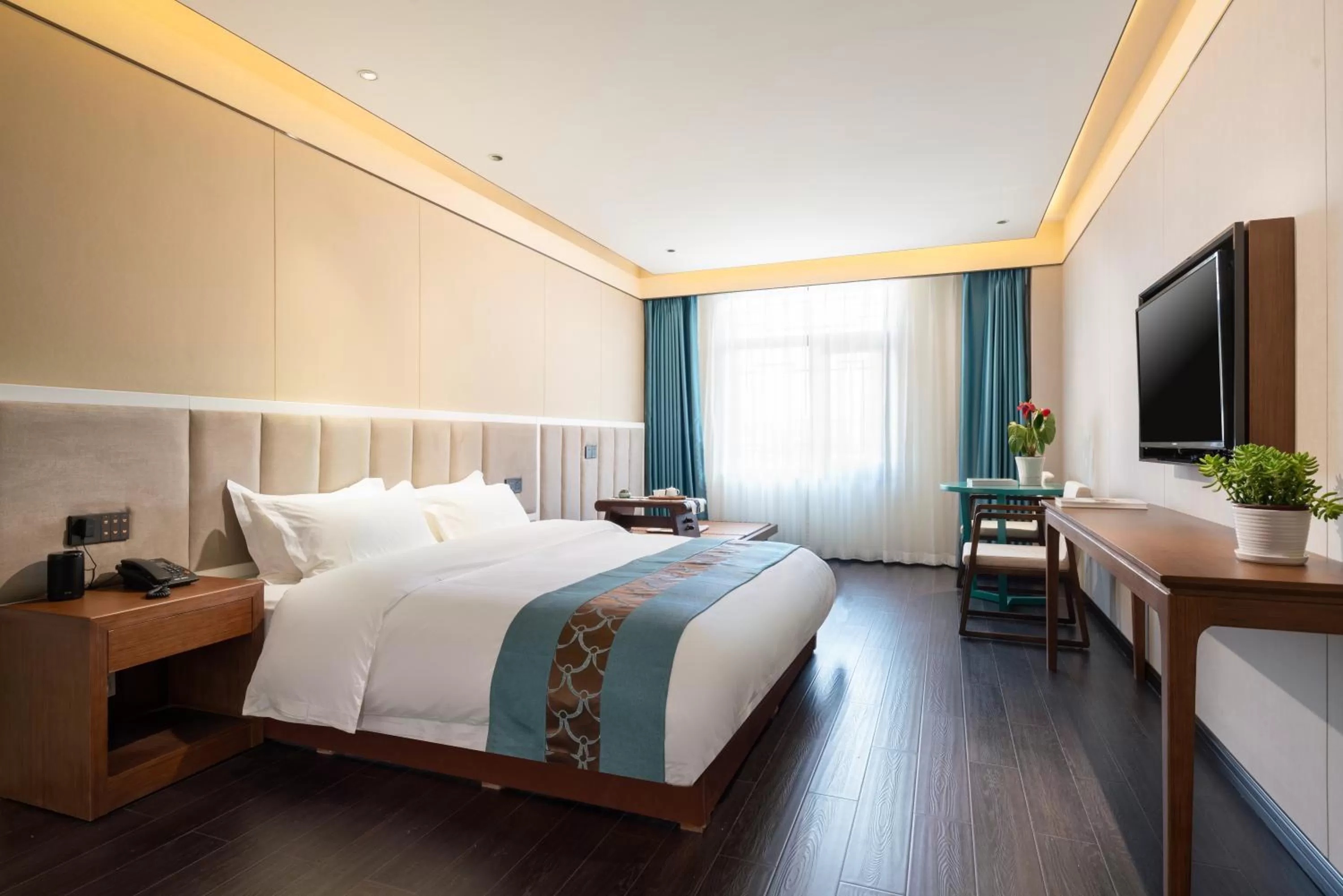 Bed in Chinese Culture Holiday Hotel - Nanluoguxiang