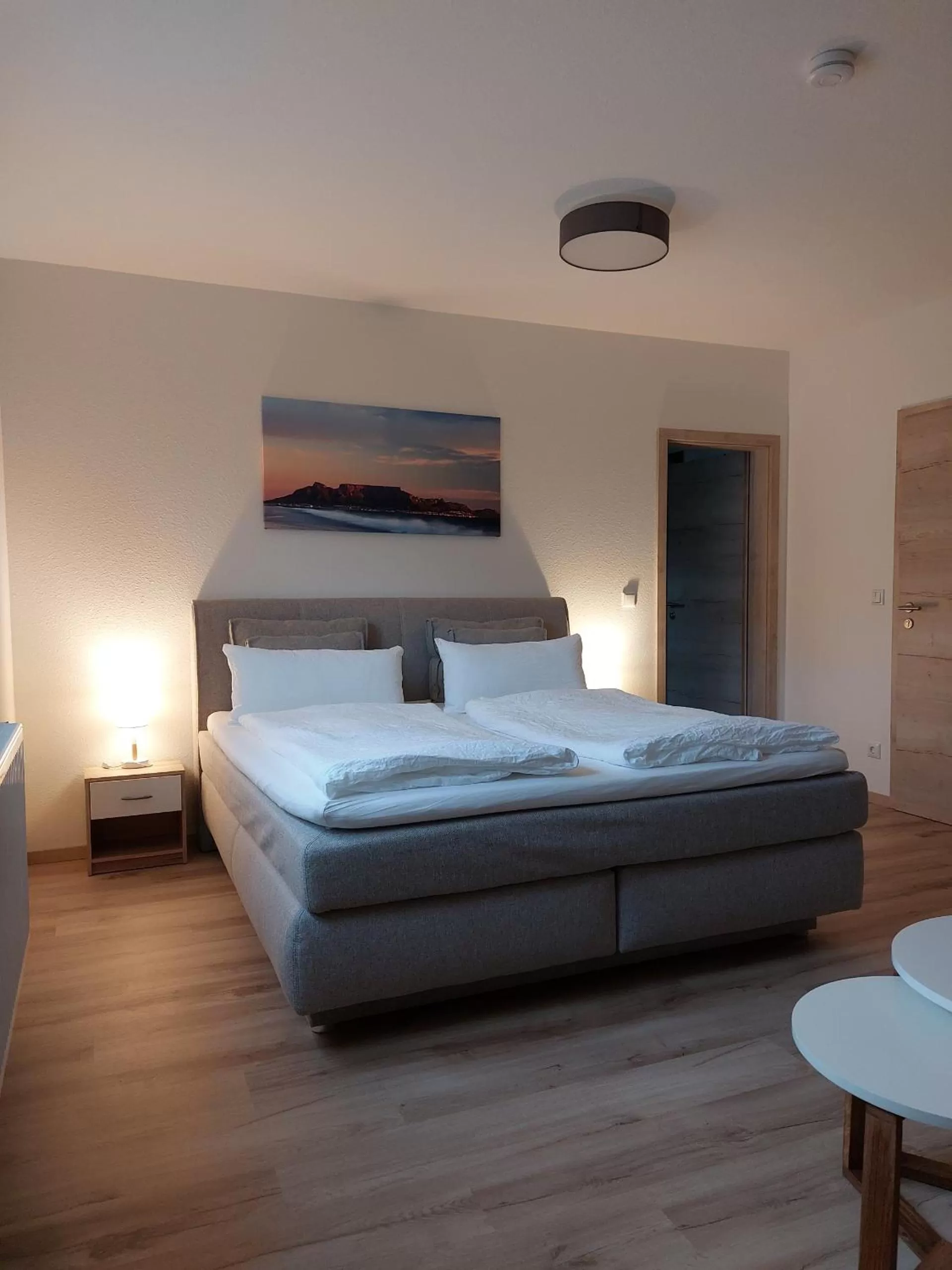 Bedroom, Bed in Gasthaus Goldener Stern