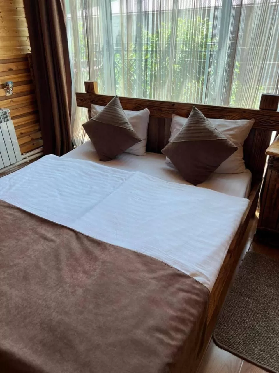 Bed in Zangezur Hotel