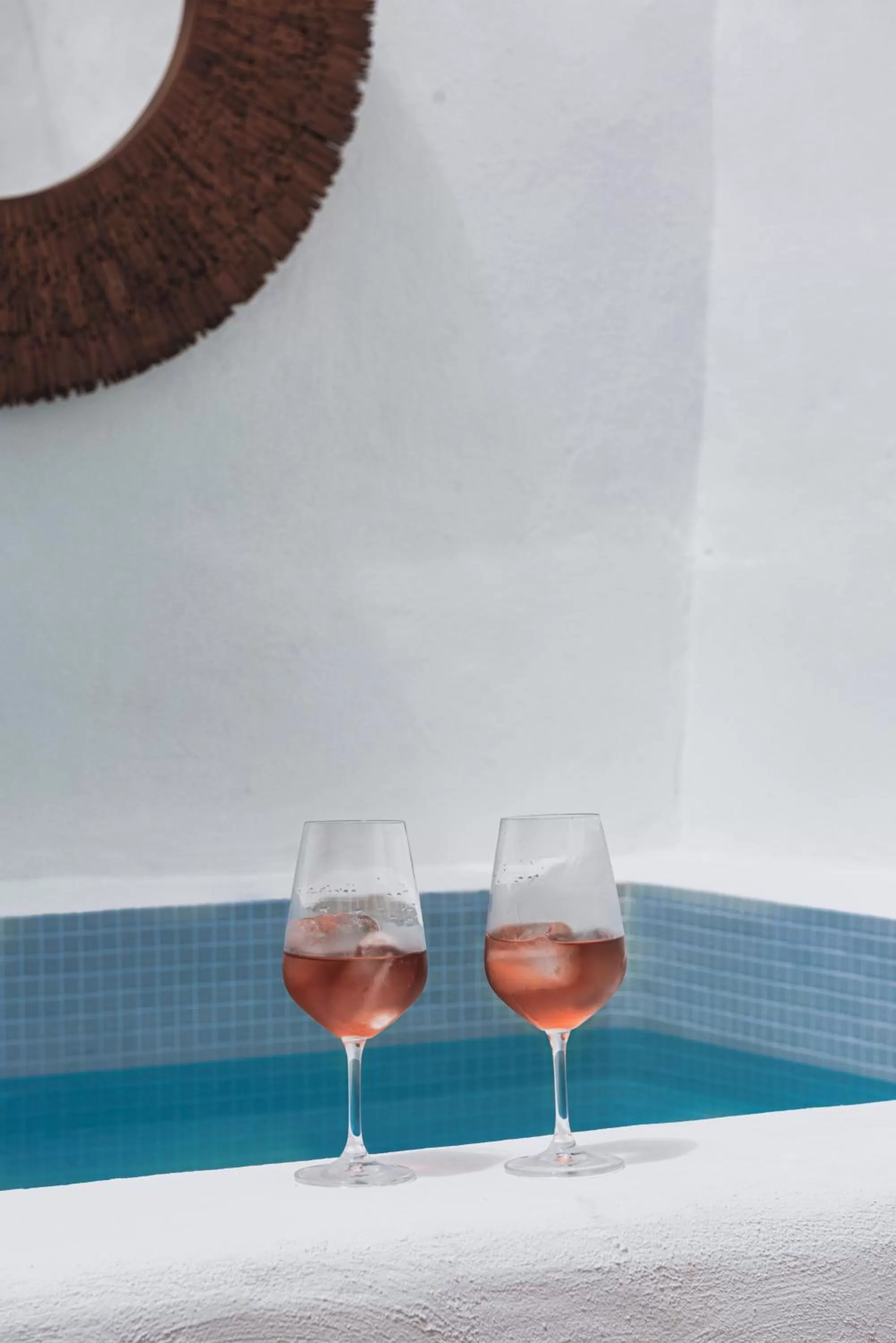 Pool view in Encanto Guesthouse