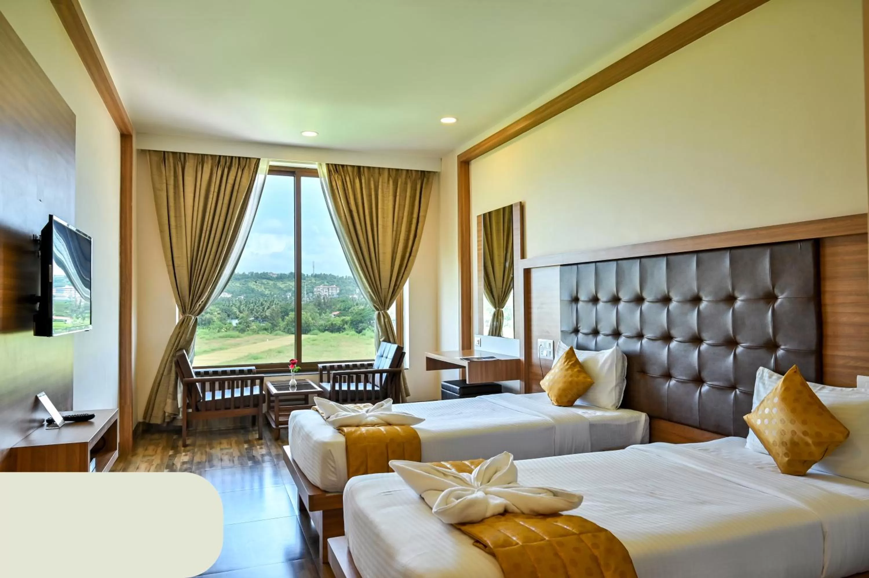 Photo of the whole room in Hotel Laxmi Empire