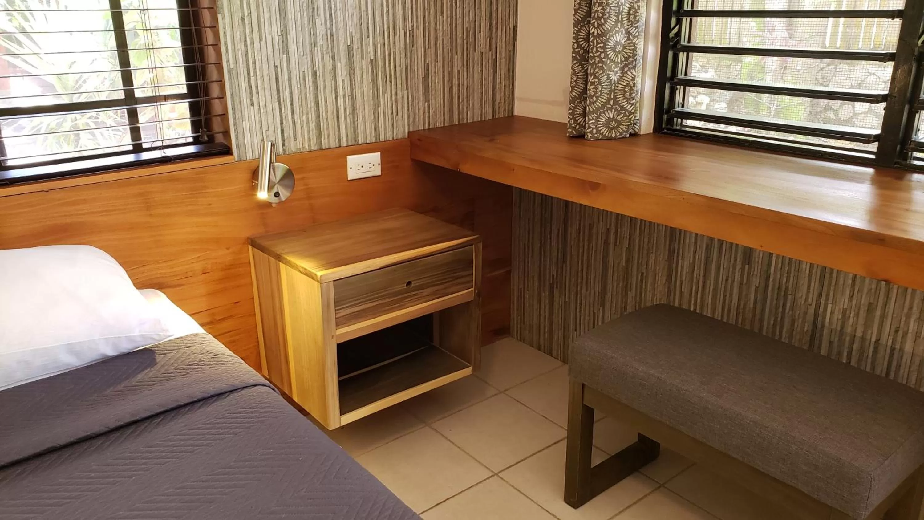 Decorative detail, Bed in Sunrise Club Hotel