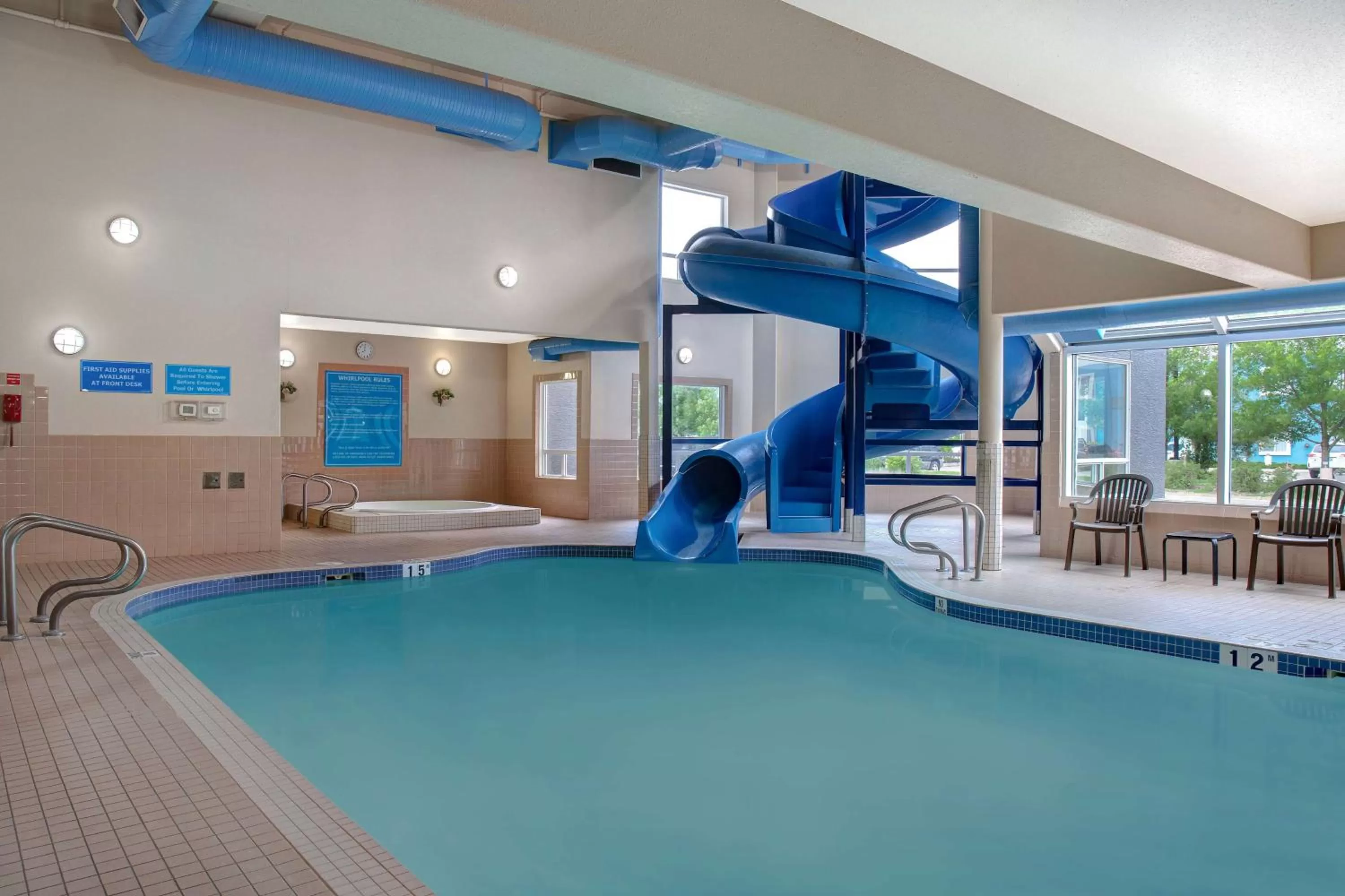 Pool view in Days Inn by Wyndham Medicine Hat
