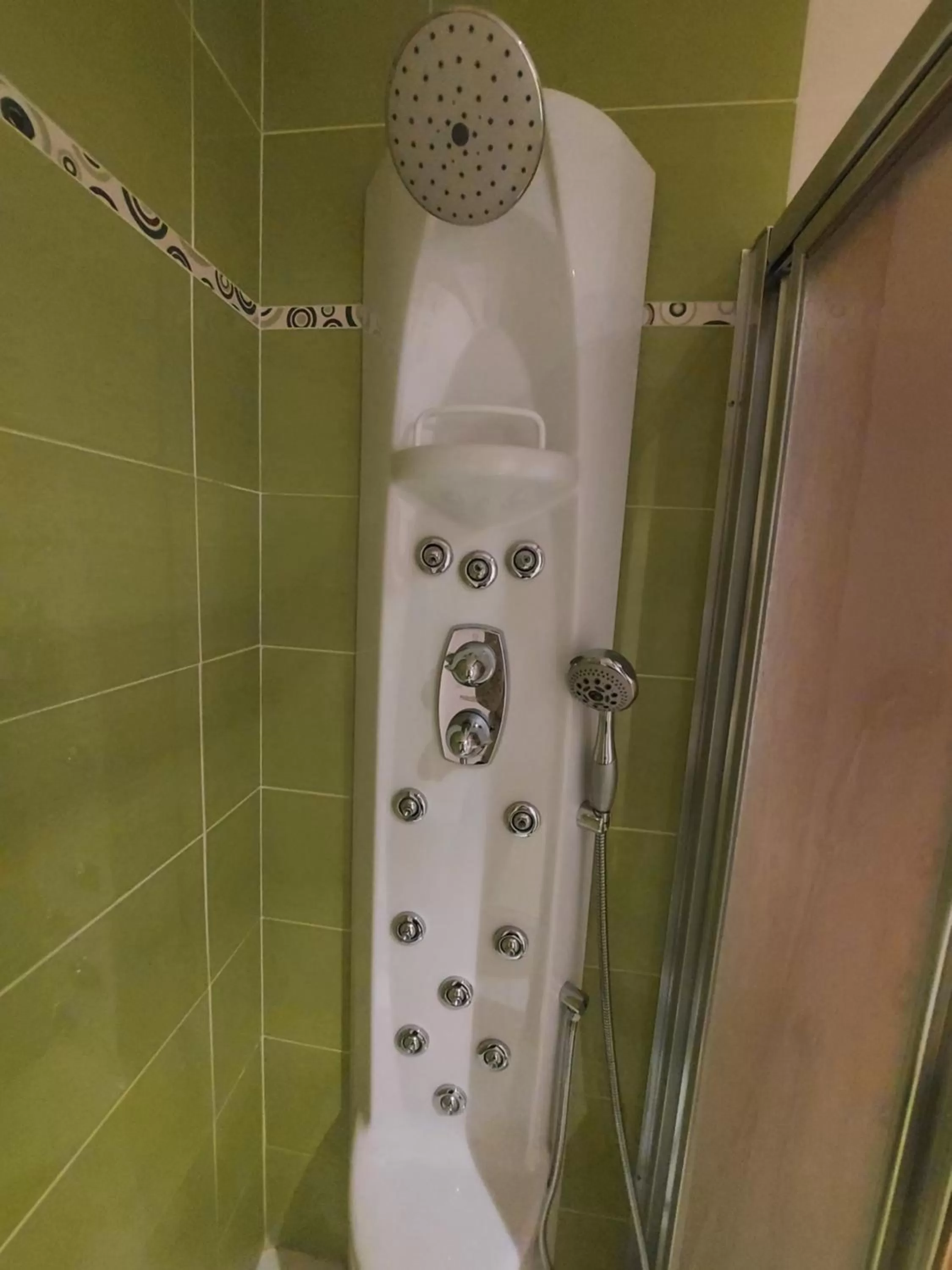 Shower in Motel Acropolis