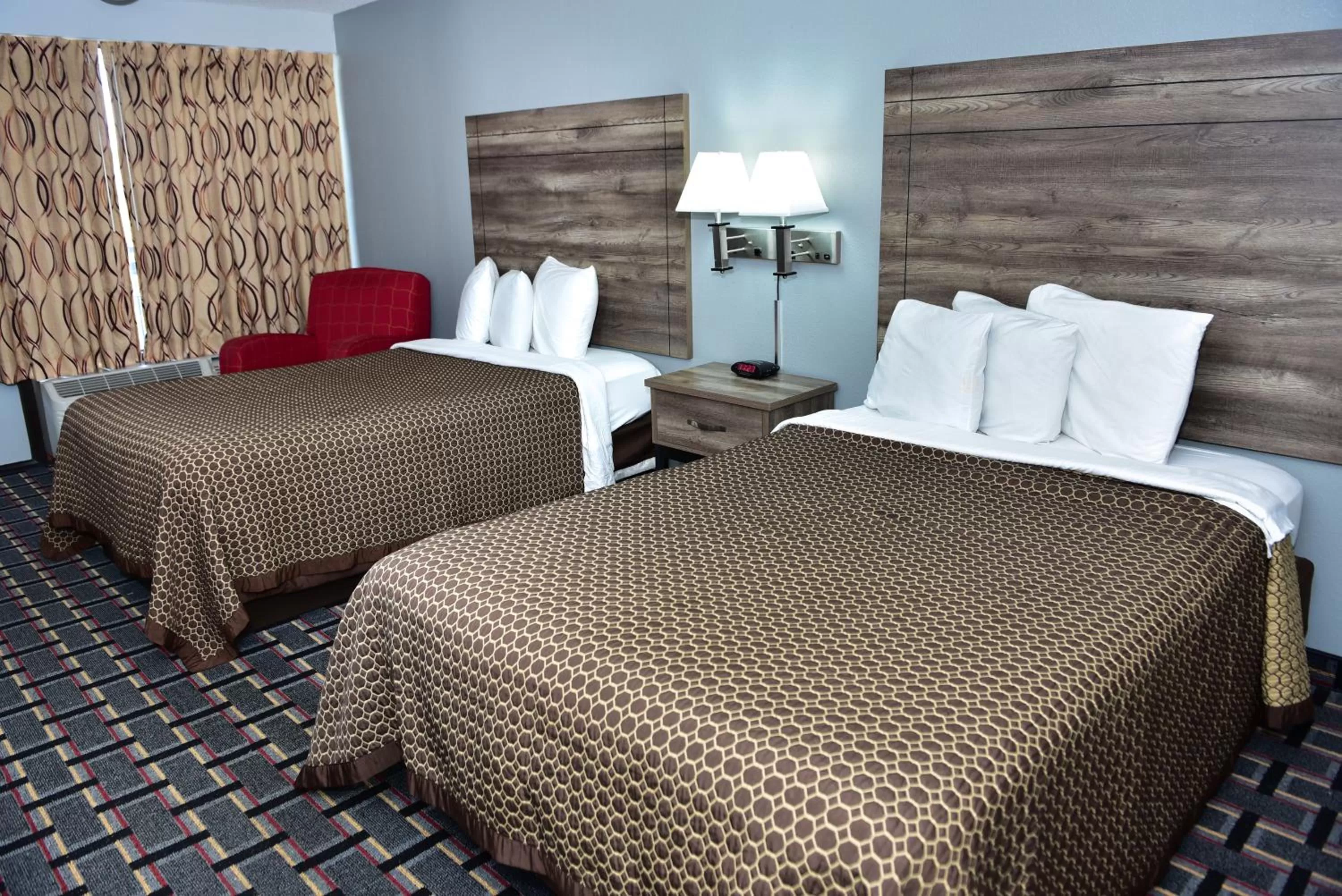 Bed in Americas Best Value Inn Douglasville