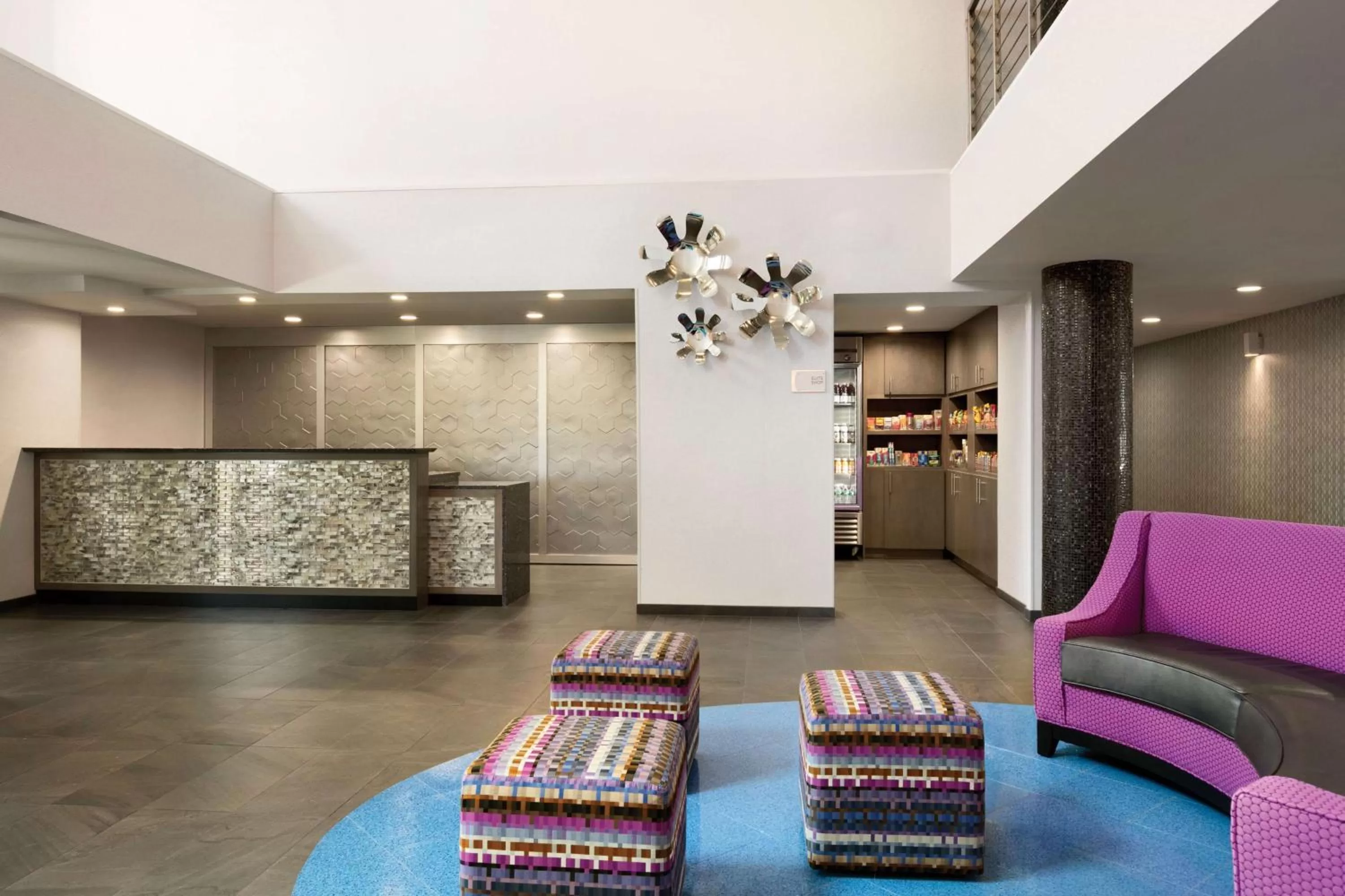 Lobby or reception in Homewood Suites Williamsburg