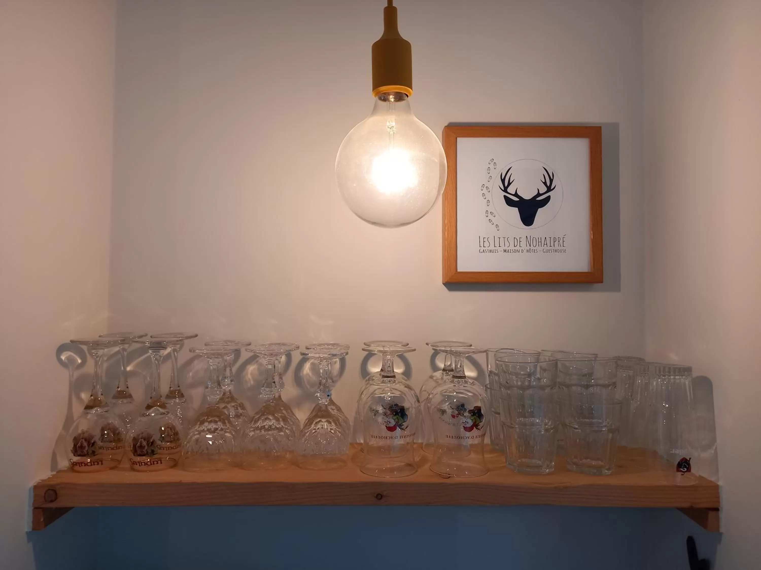 Decorative detail in B&B Les Lits de Nohaipré