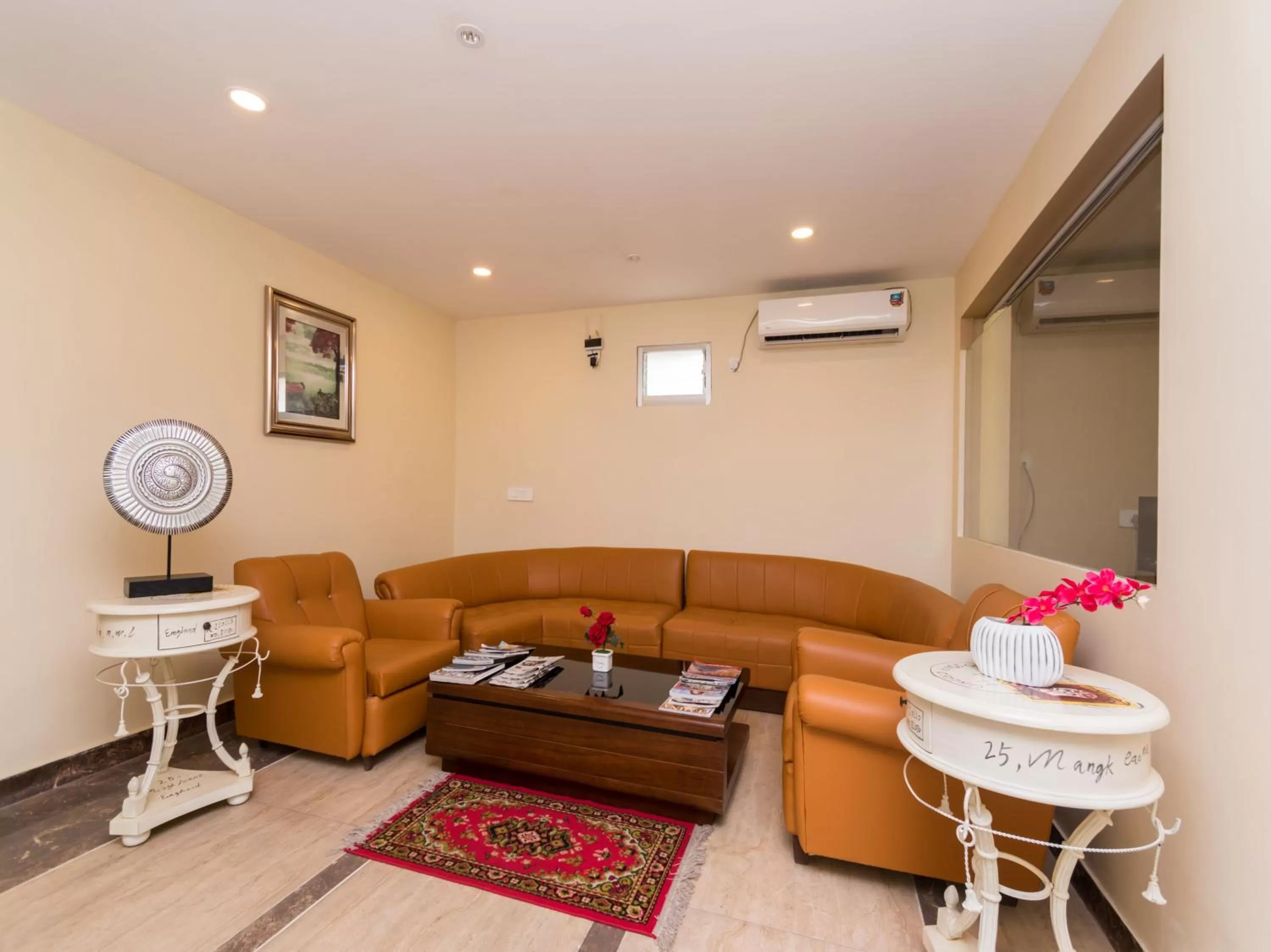 Patio in Central Courtyard Boutique Hotel