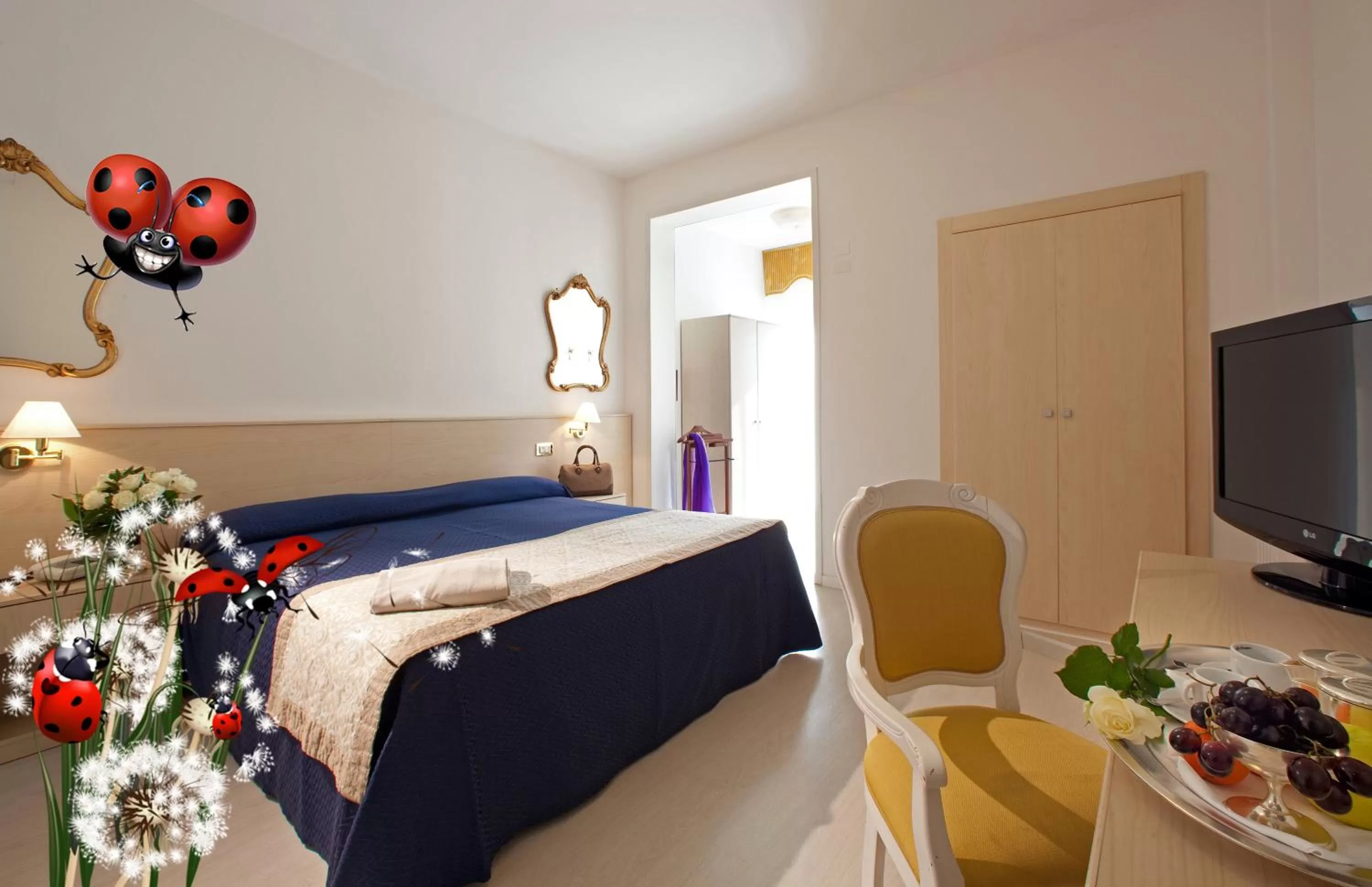 Photo of the whole room, Bed in Hotel Terme Venezia