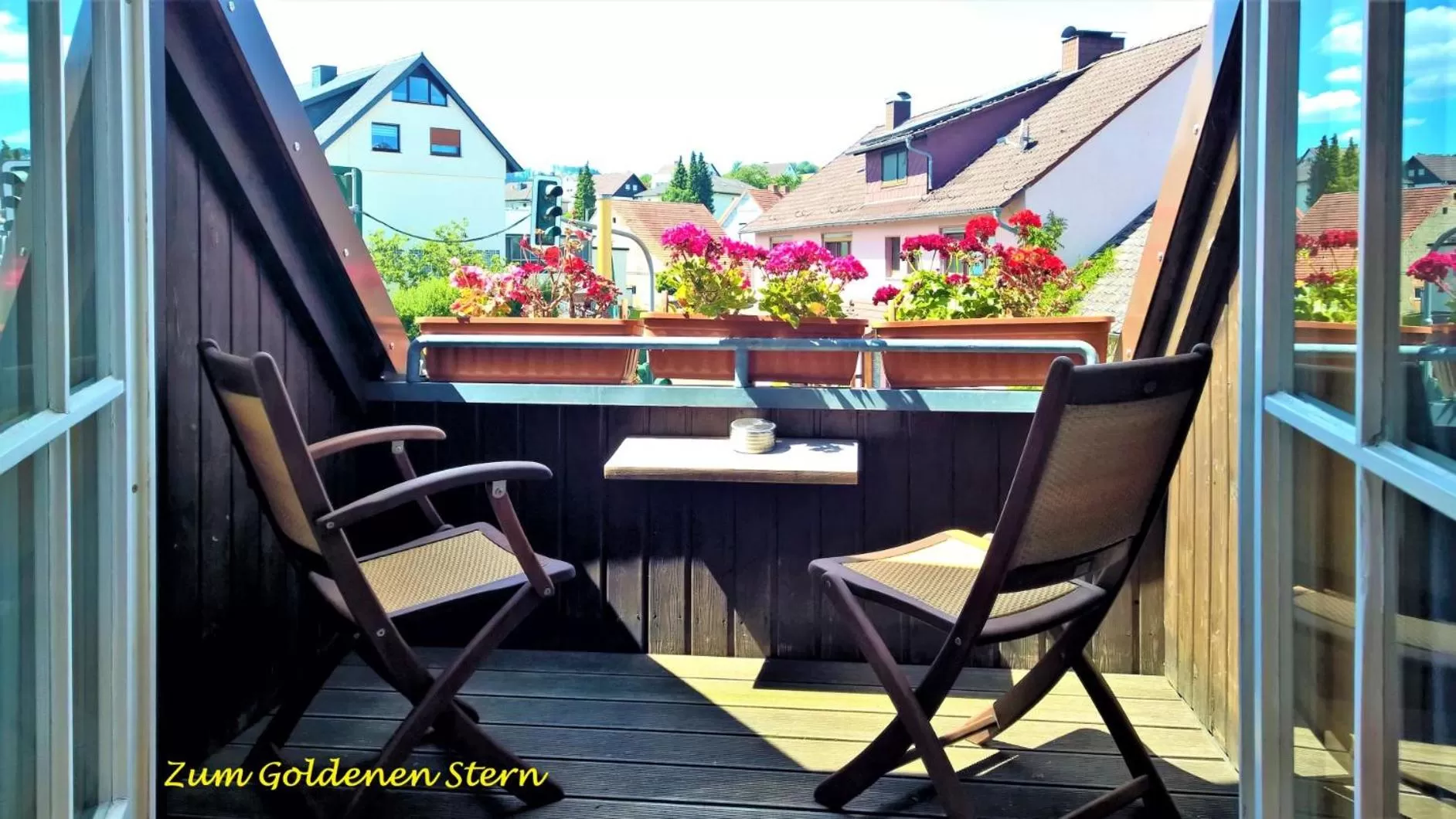Balcony/Terrace in Hotel-Restaurant Zum Goldenen Stern