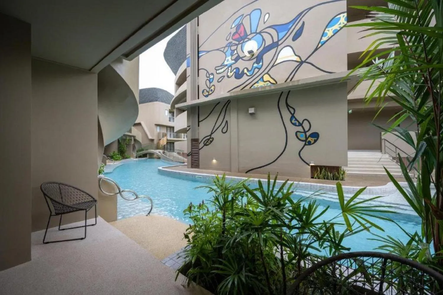 Property building in Metadee Concept Hotel