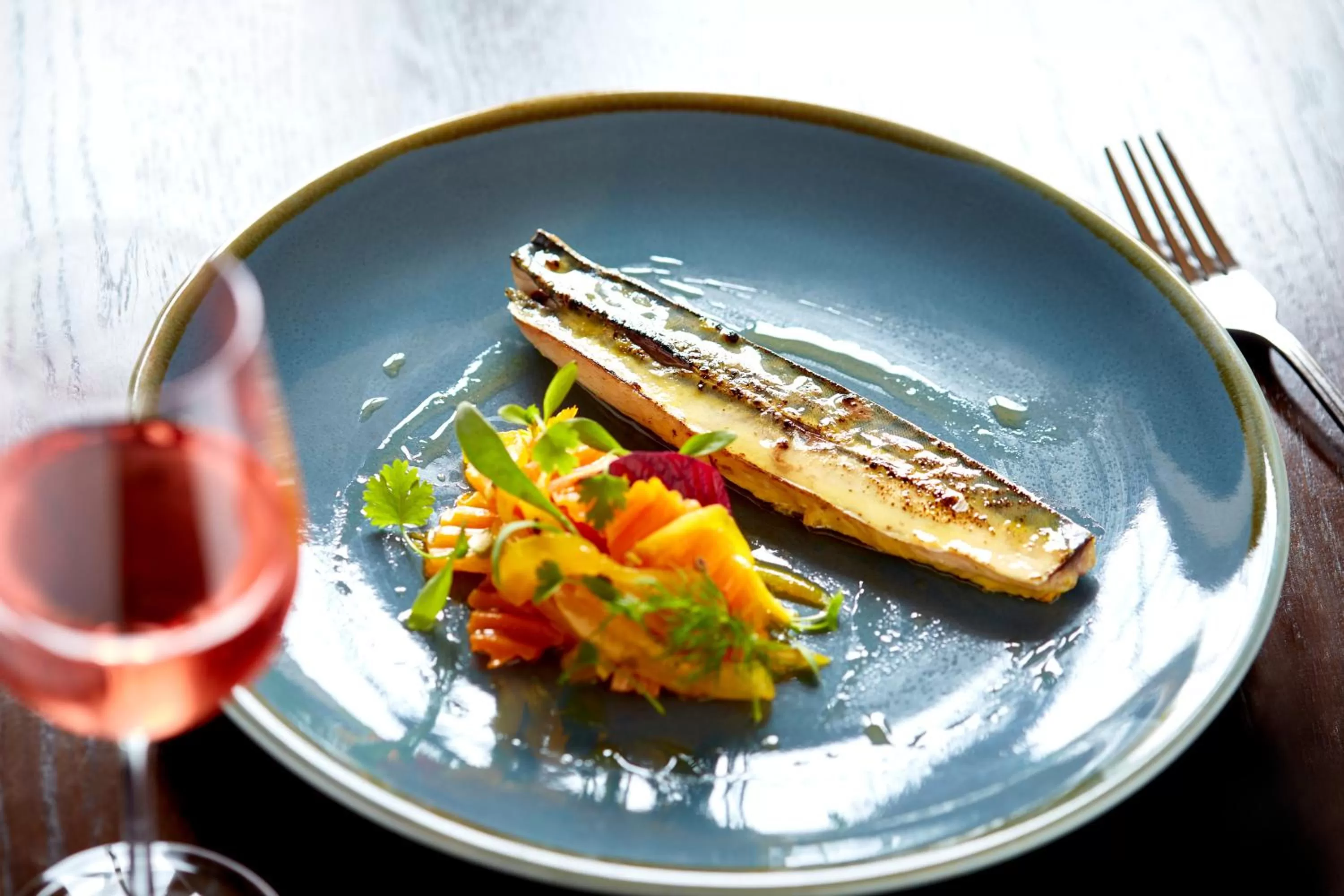 Food and drinks in The Angel Hotel