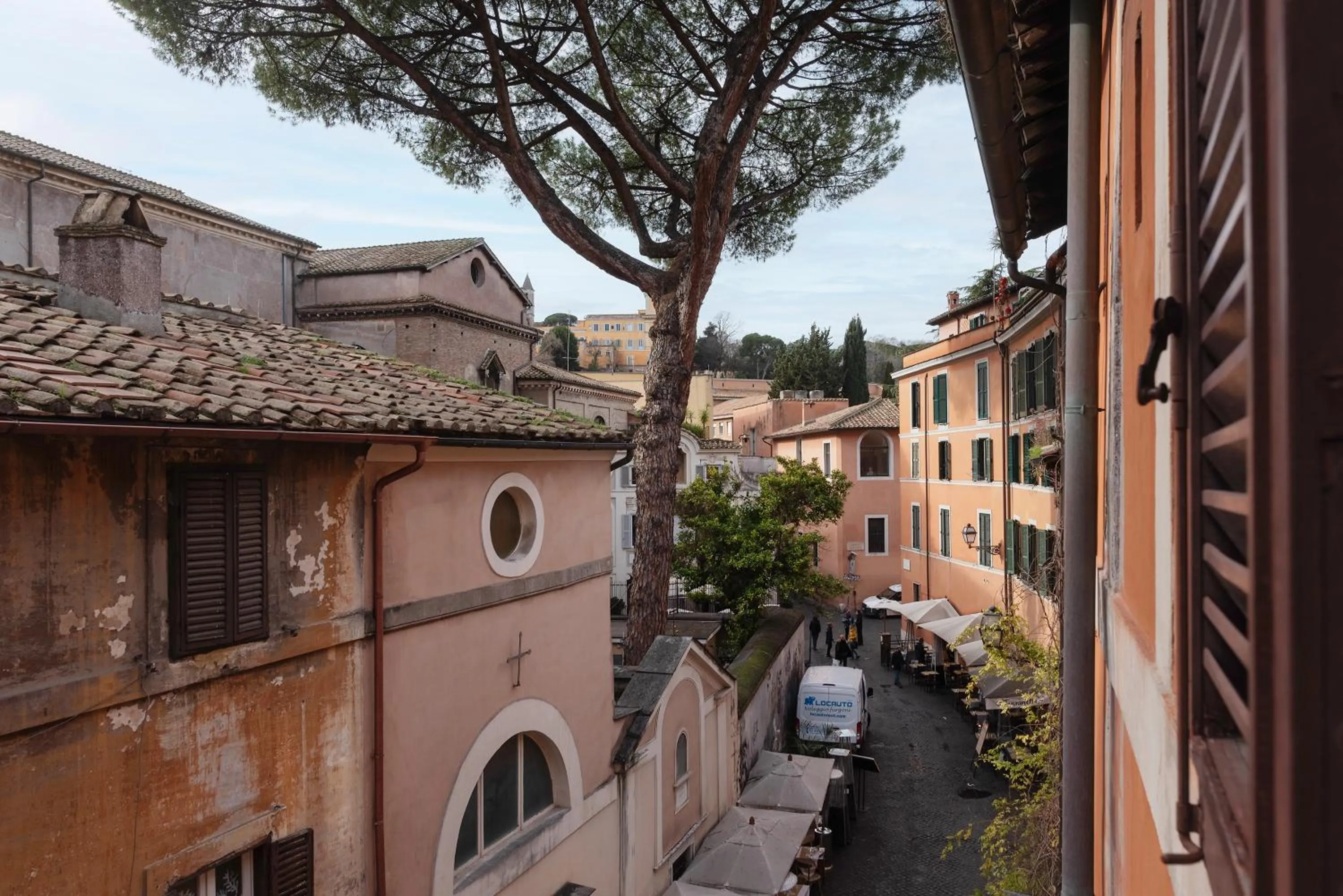 Street view in Luxury Trastevere