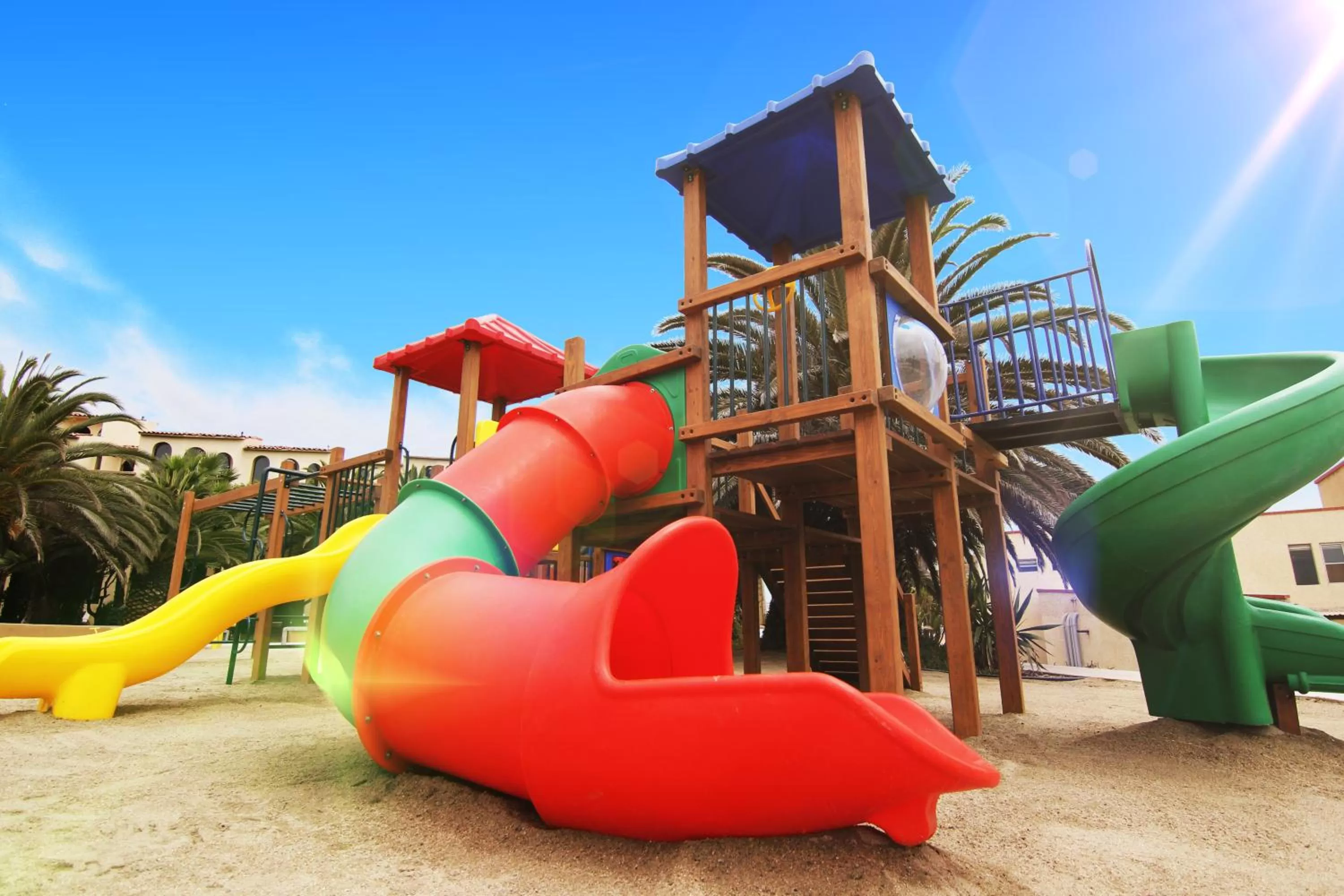 Children play ground in Puerto Nuevo Baja Hotel & Villas