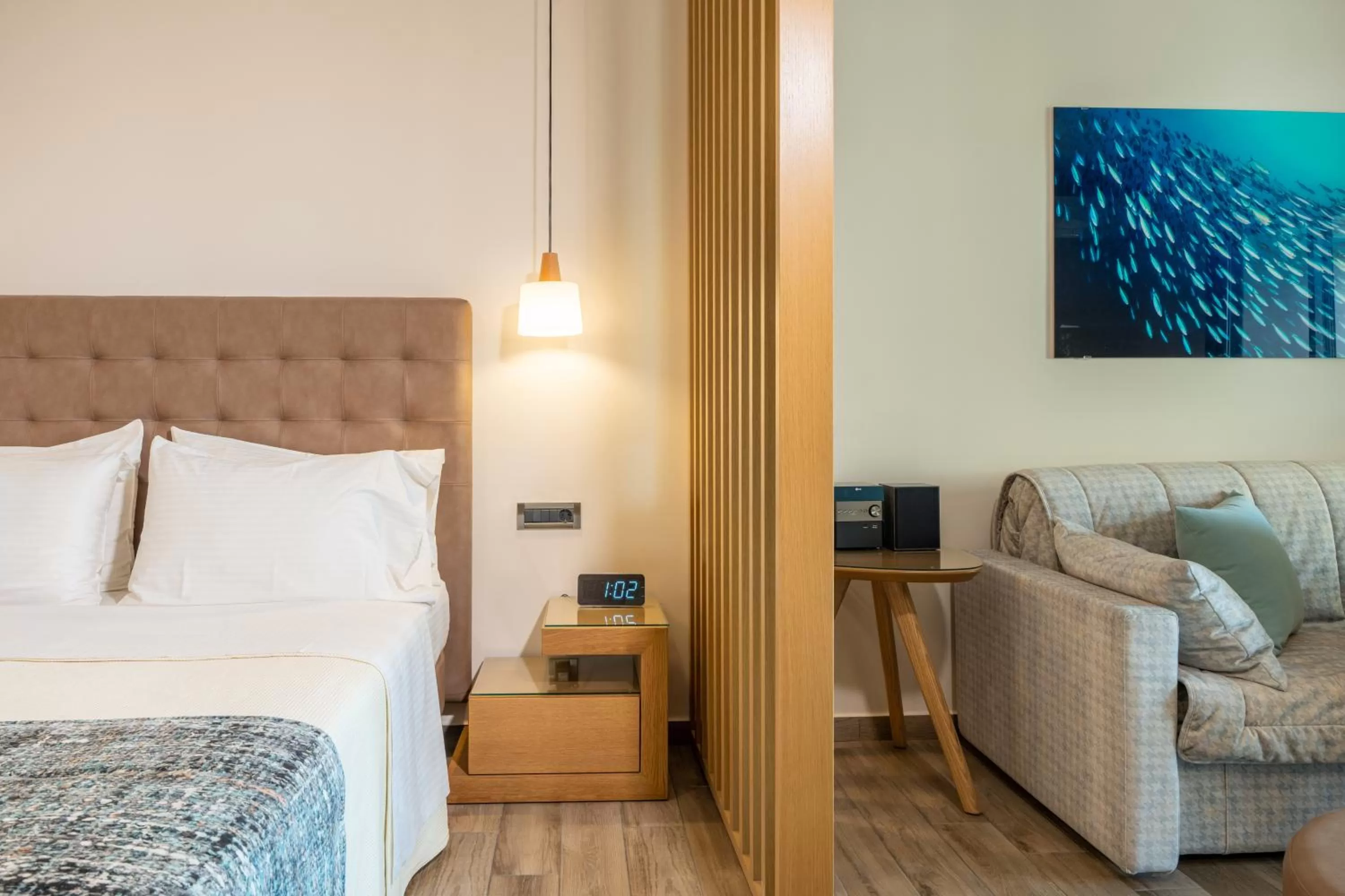 Bed in Akti Taygetos - Conference Resort