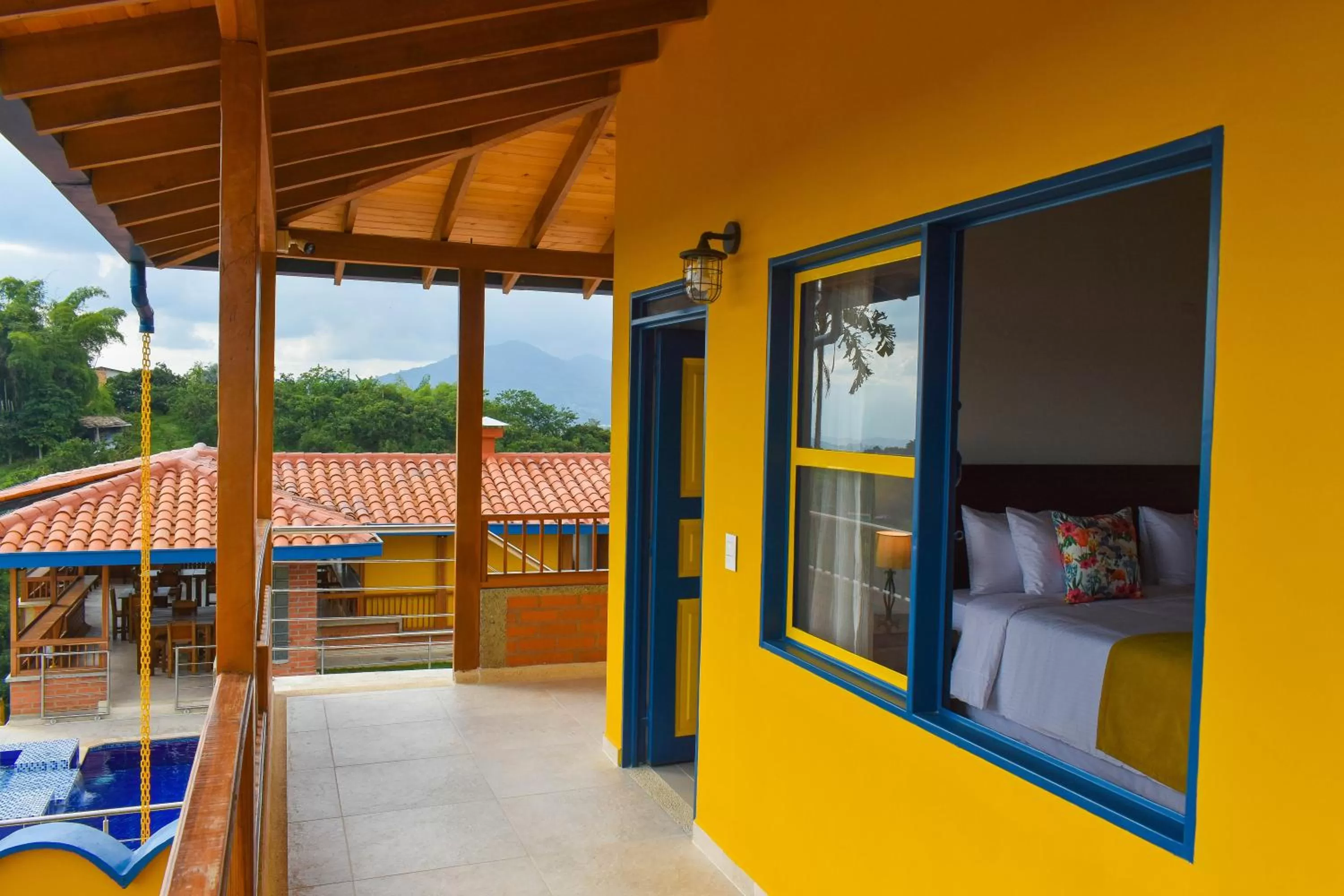 Property building in Guaduales Ecohotel