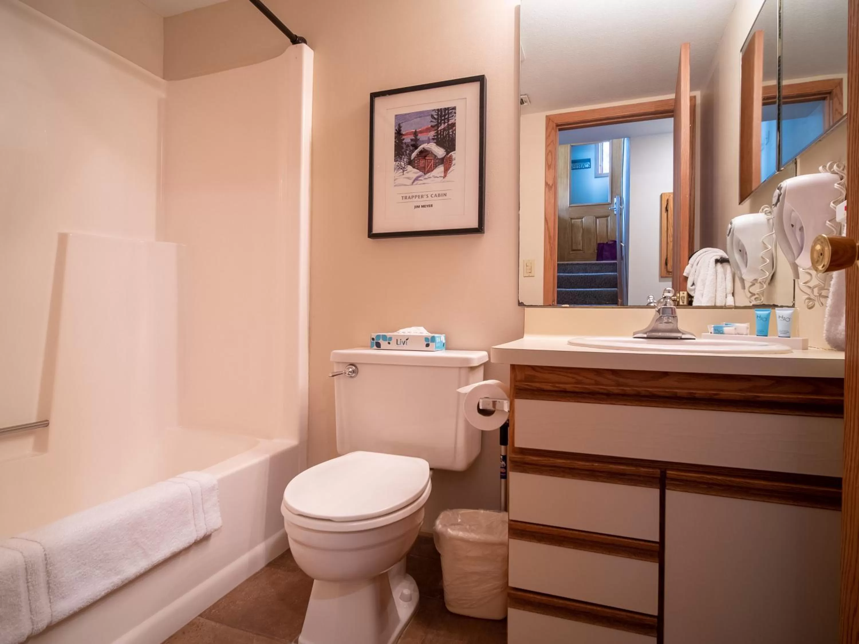 Bathroom in Caribou Highlands Lodge