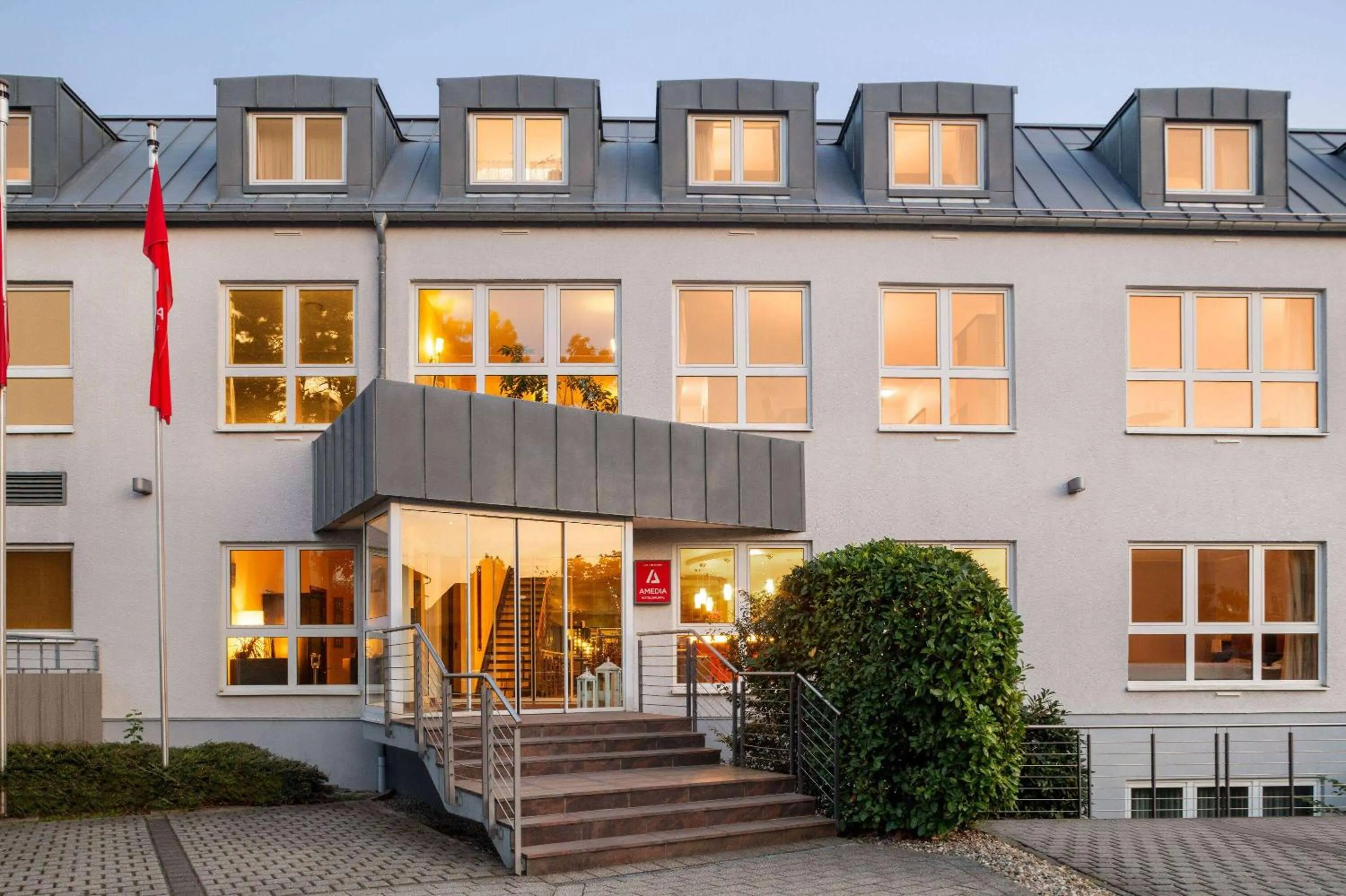 Property building in Amedia Frankfurt Russelsheim Trademark Collection by Wyndham