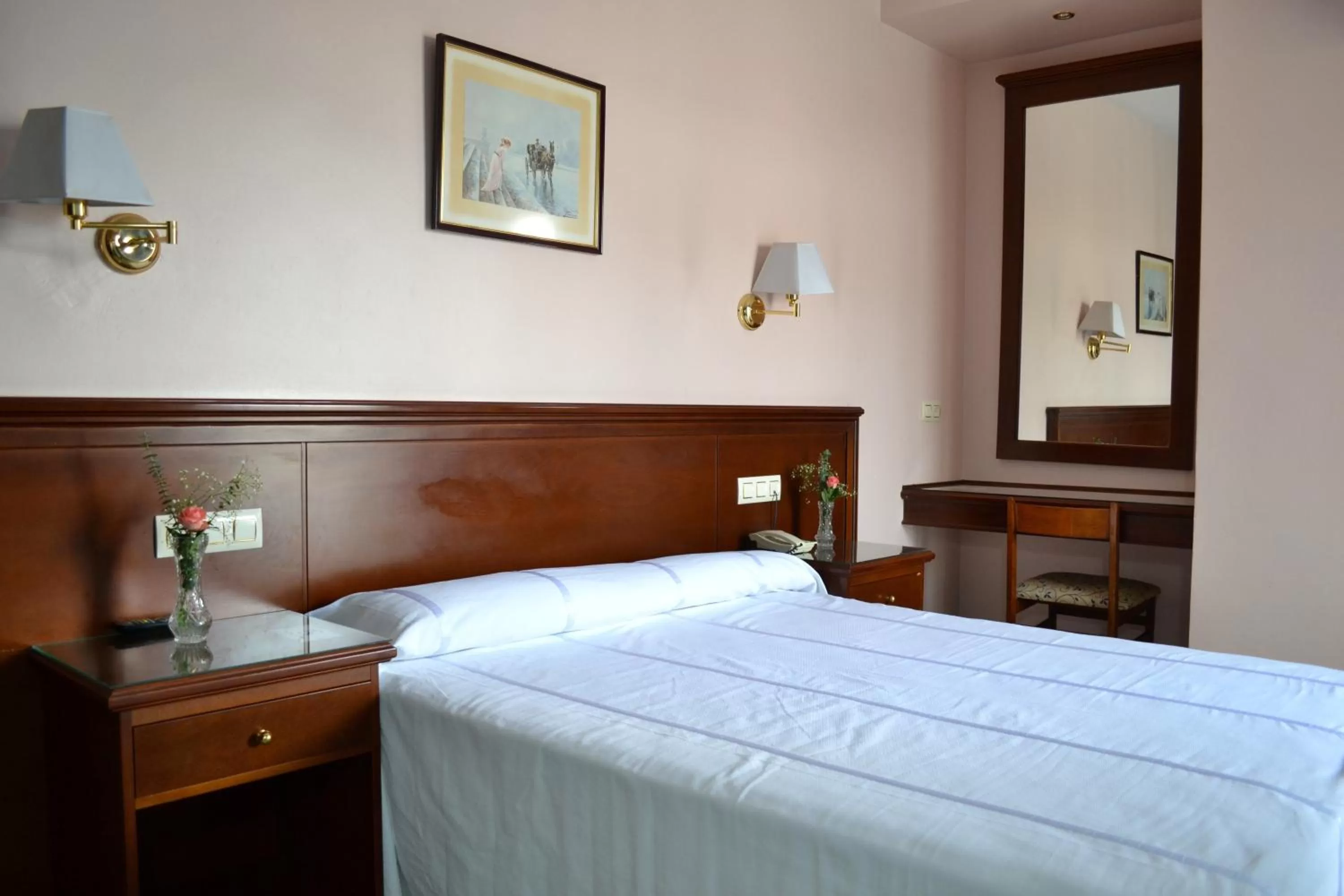 Bed in Hotel Veracruz