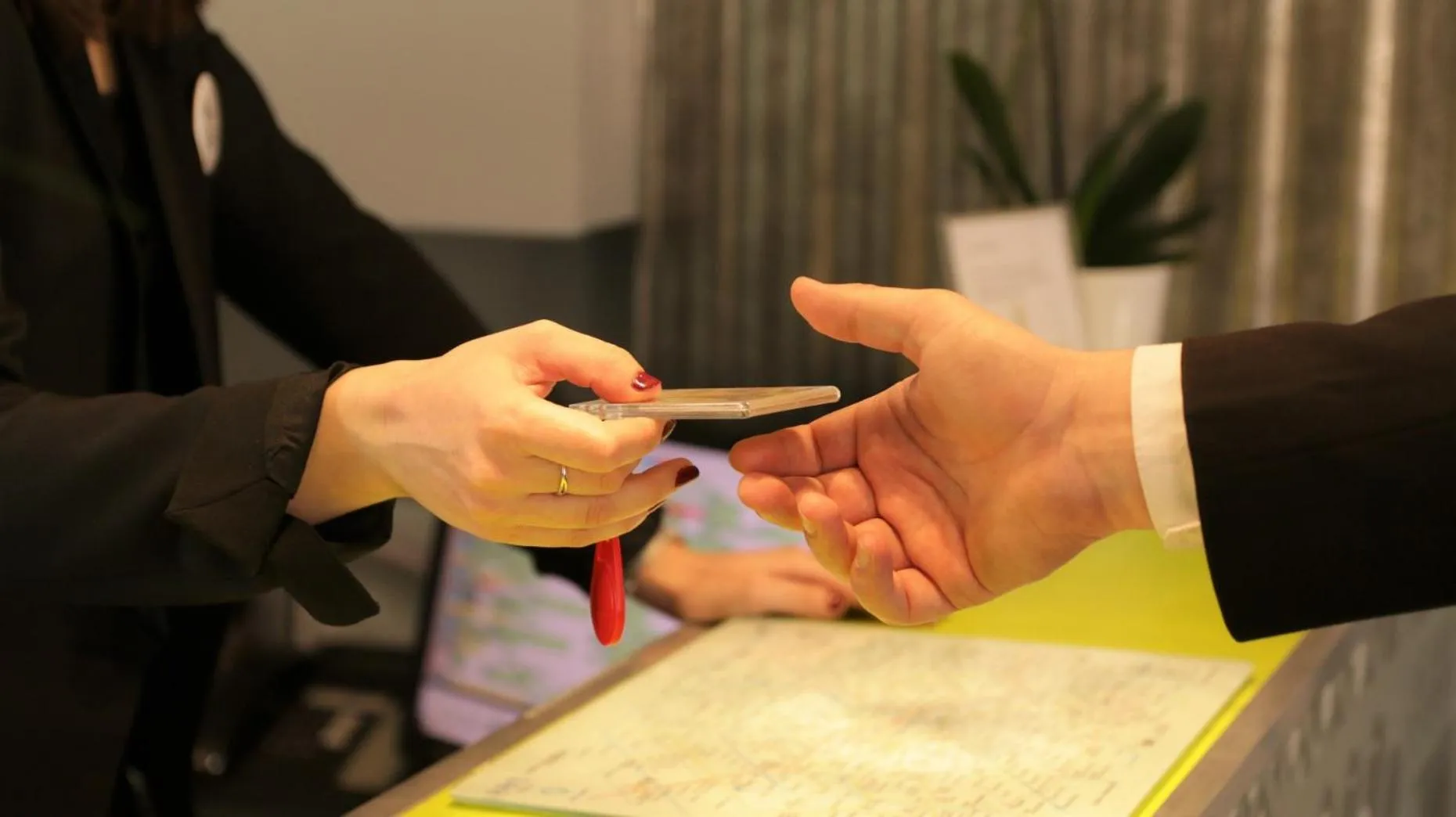 Lobby or reception in Hotel Alpha Paris Eiffel by Patrick Hayat