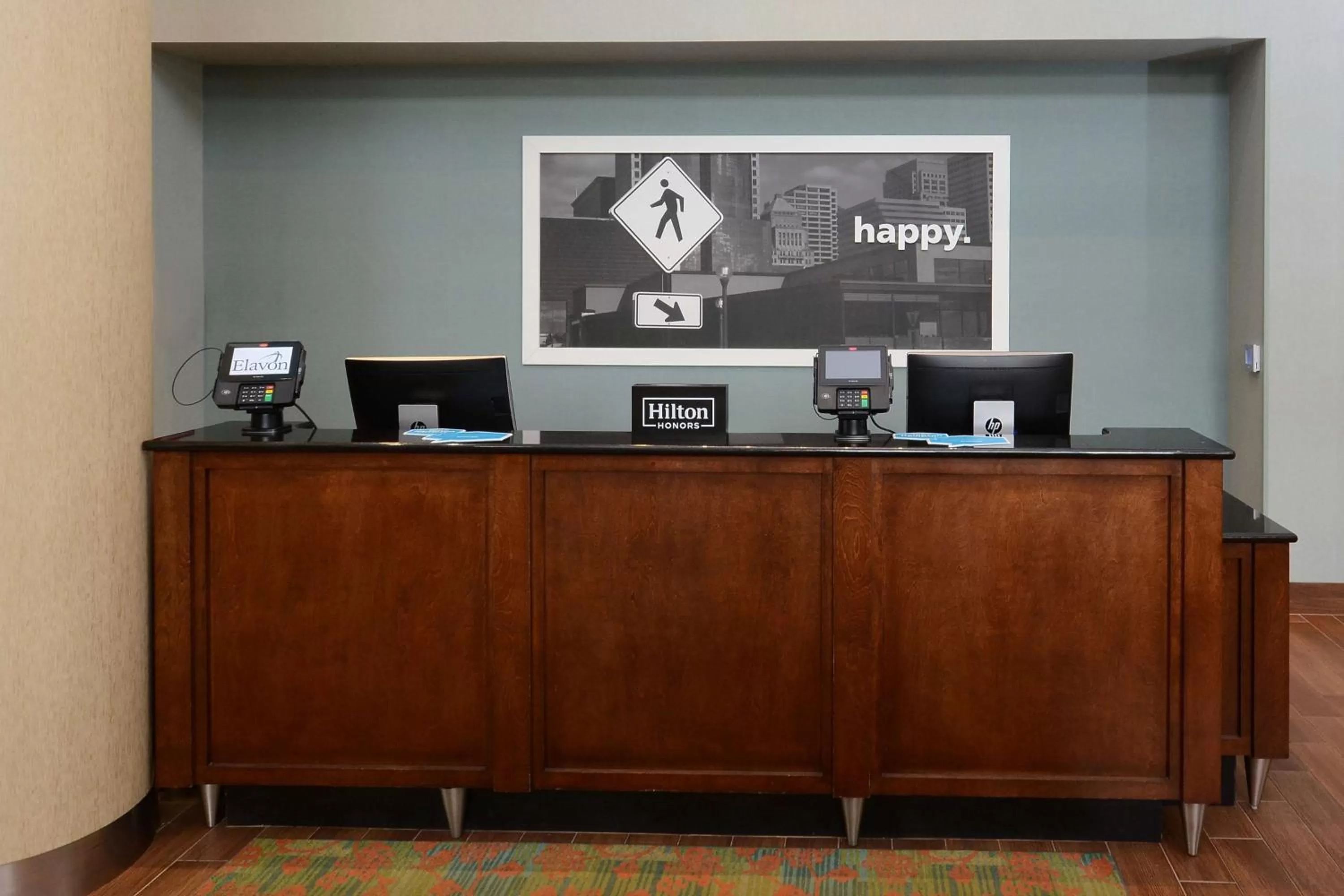 Lobby or reception in Hampton Inn Raleigh/Durham Airport