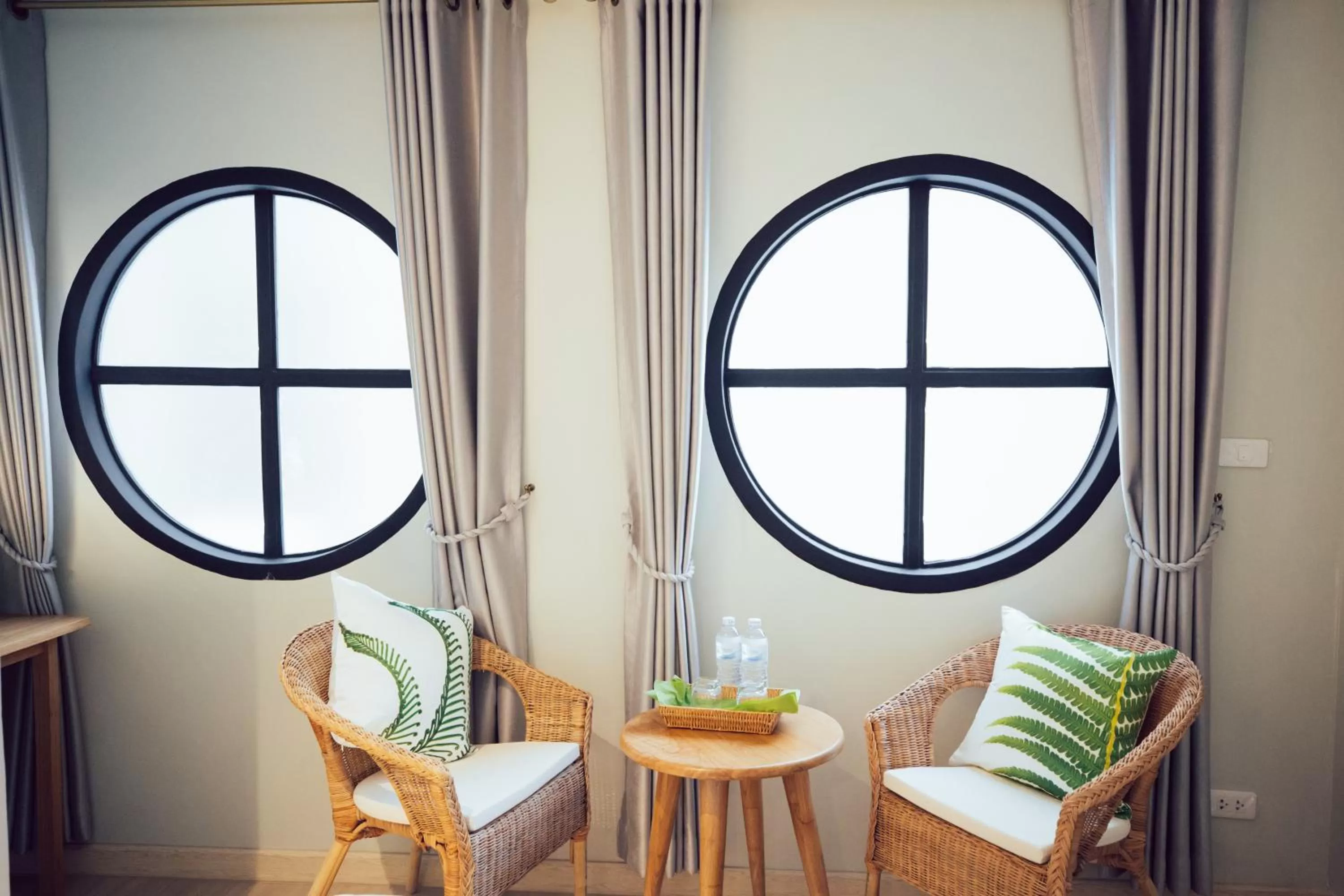 Seating Area in J's Cafe and Poshtel