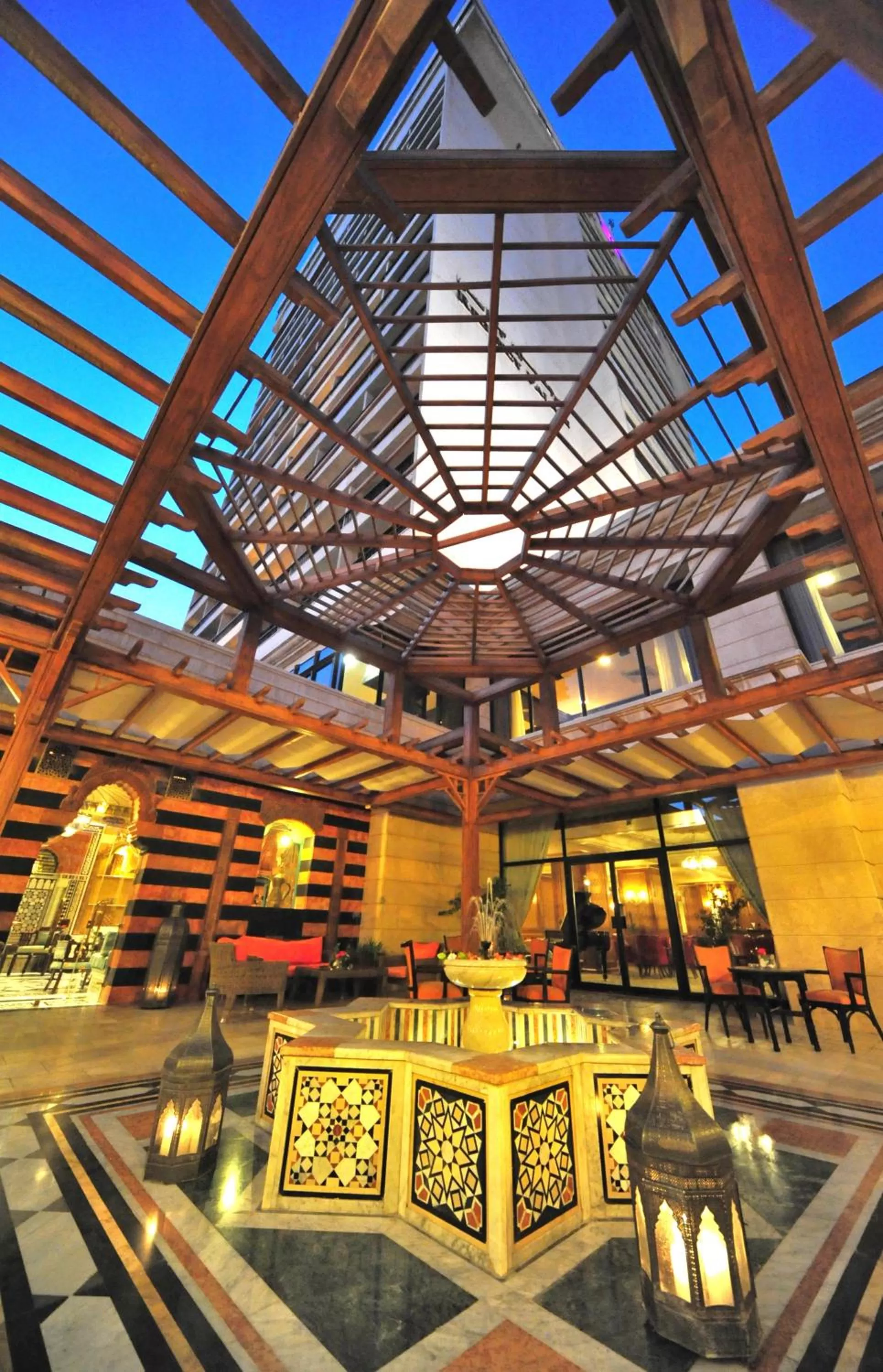 Decorative detail in Regency Palace Amman