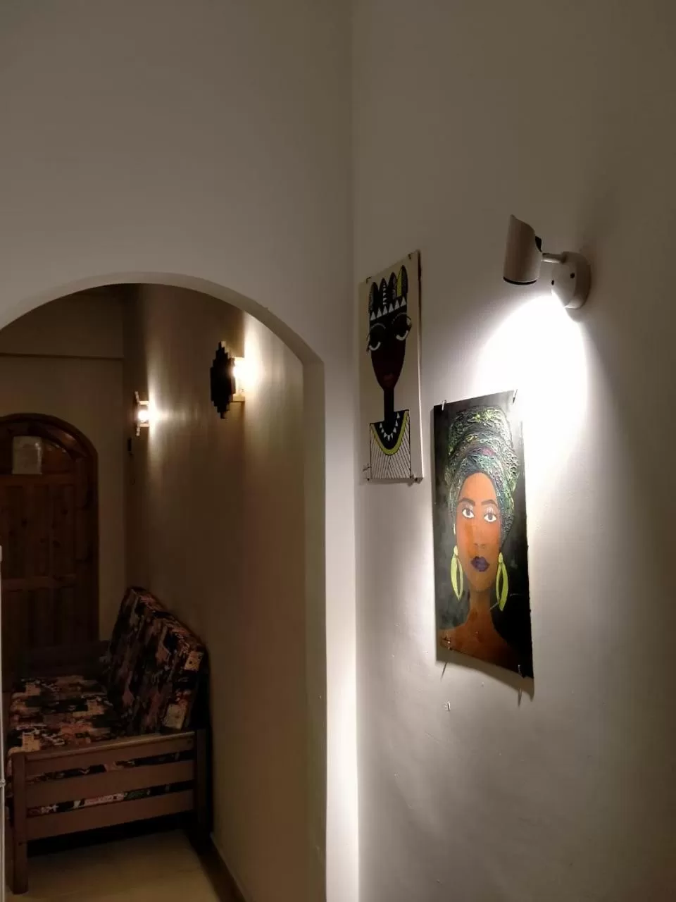 Decorative detail, Bed in Villa 22