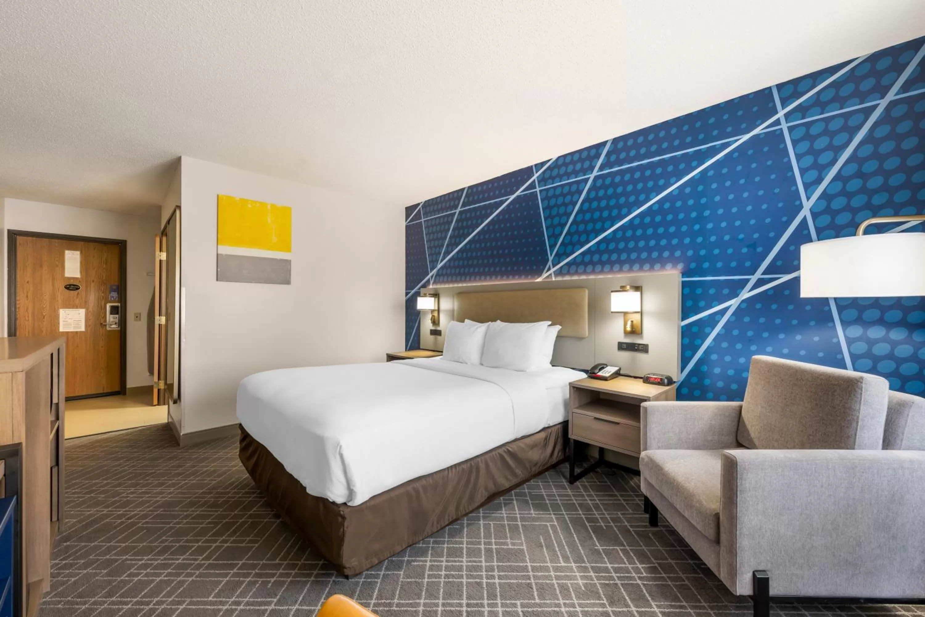 Bed in Comfort Inn Hastings