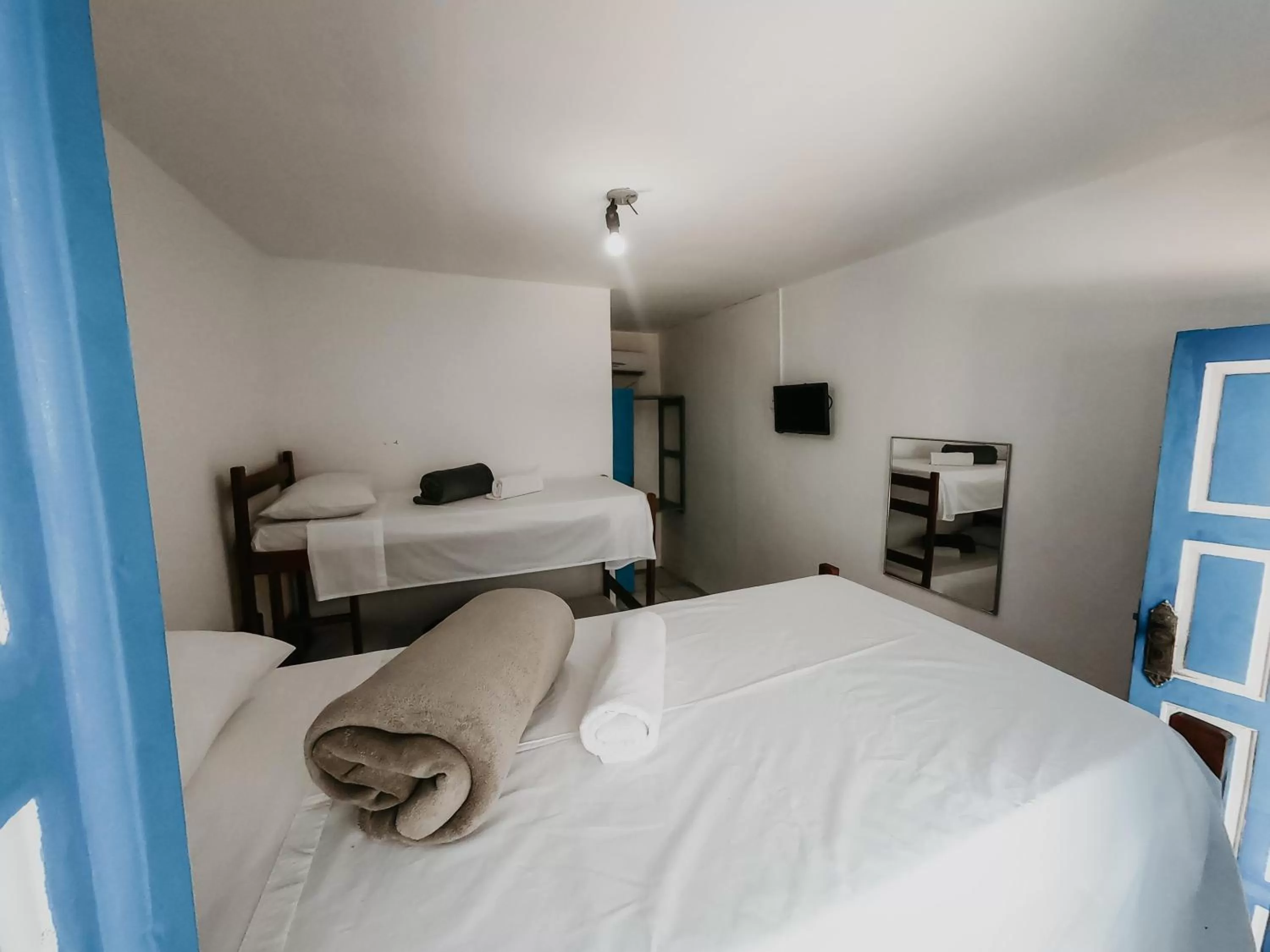 TV and multimedia, Bed in Pousada Costamar