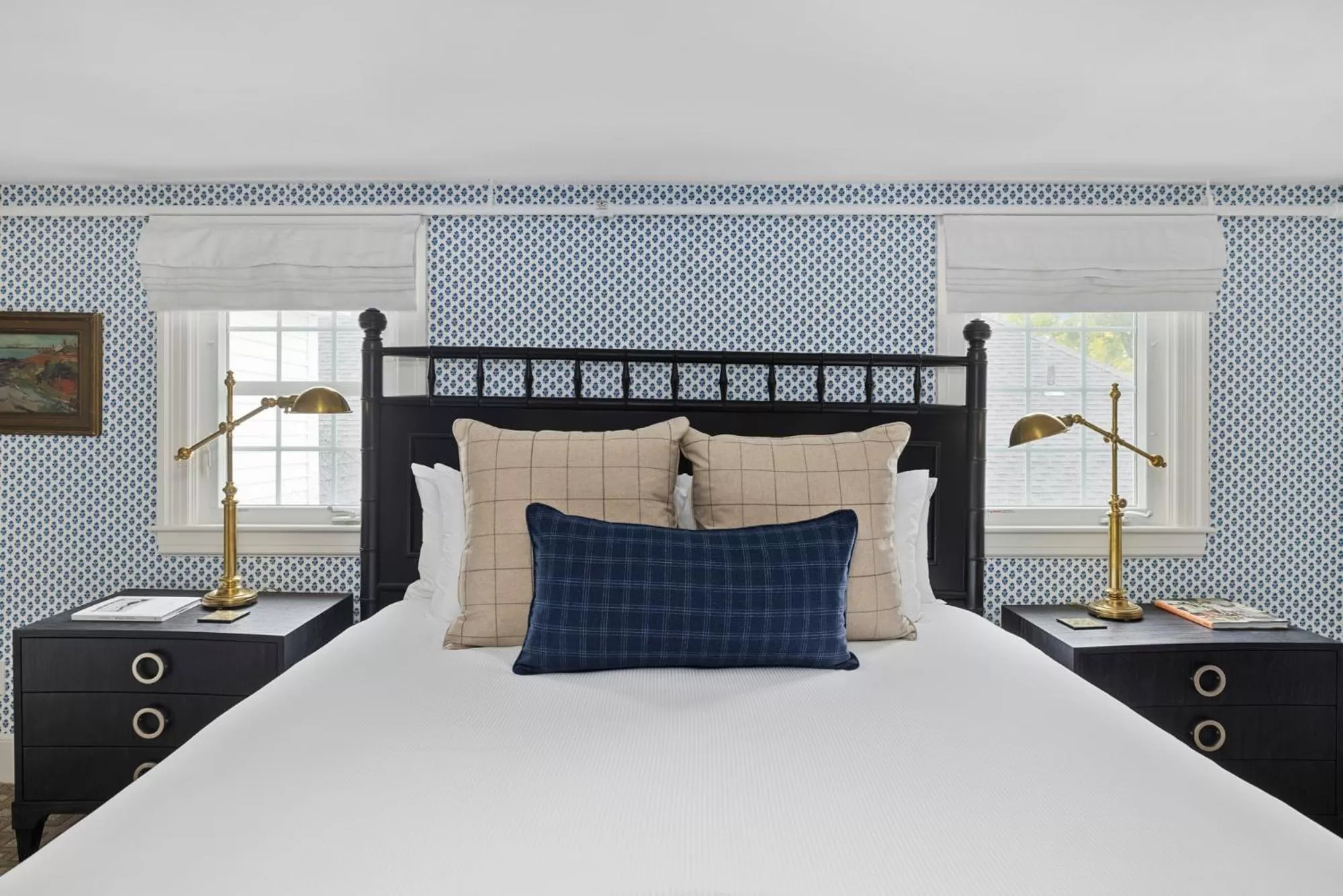 Bed in Kennebunkport Inn