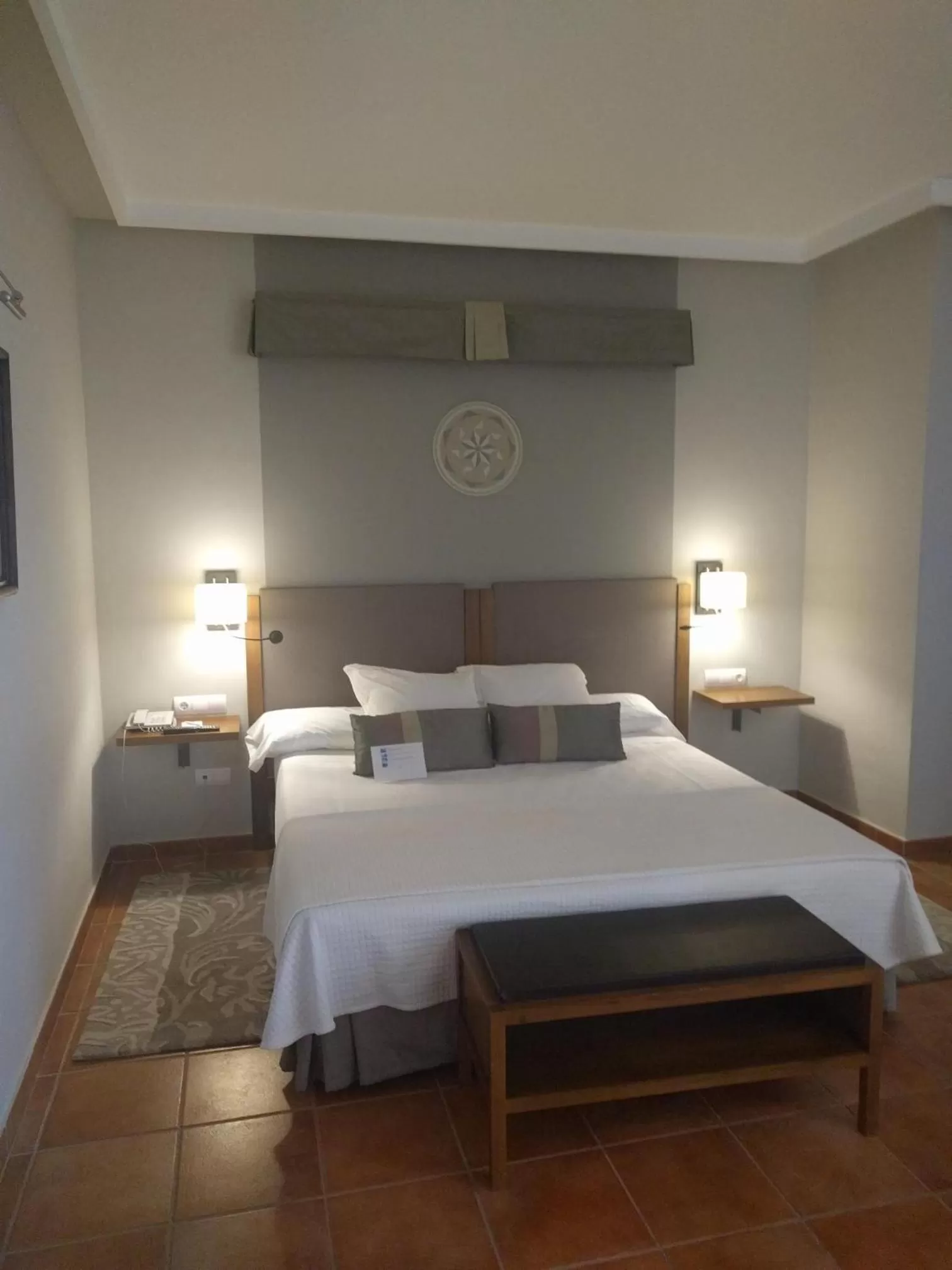 Bed in Parador de Lorca