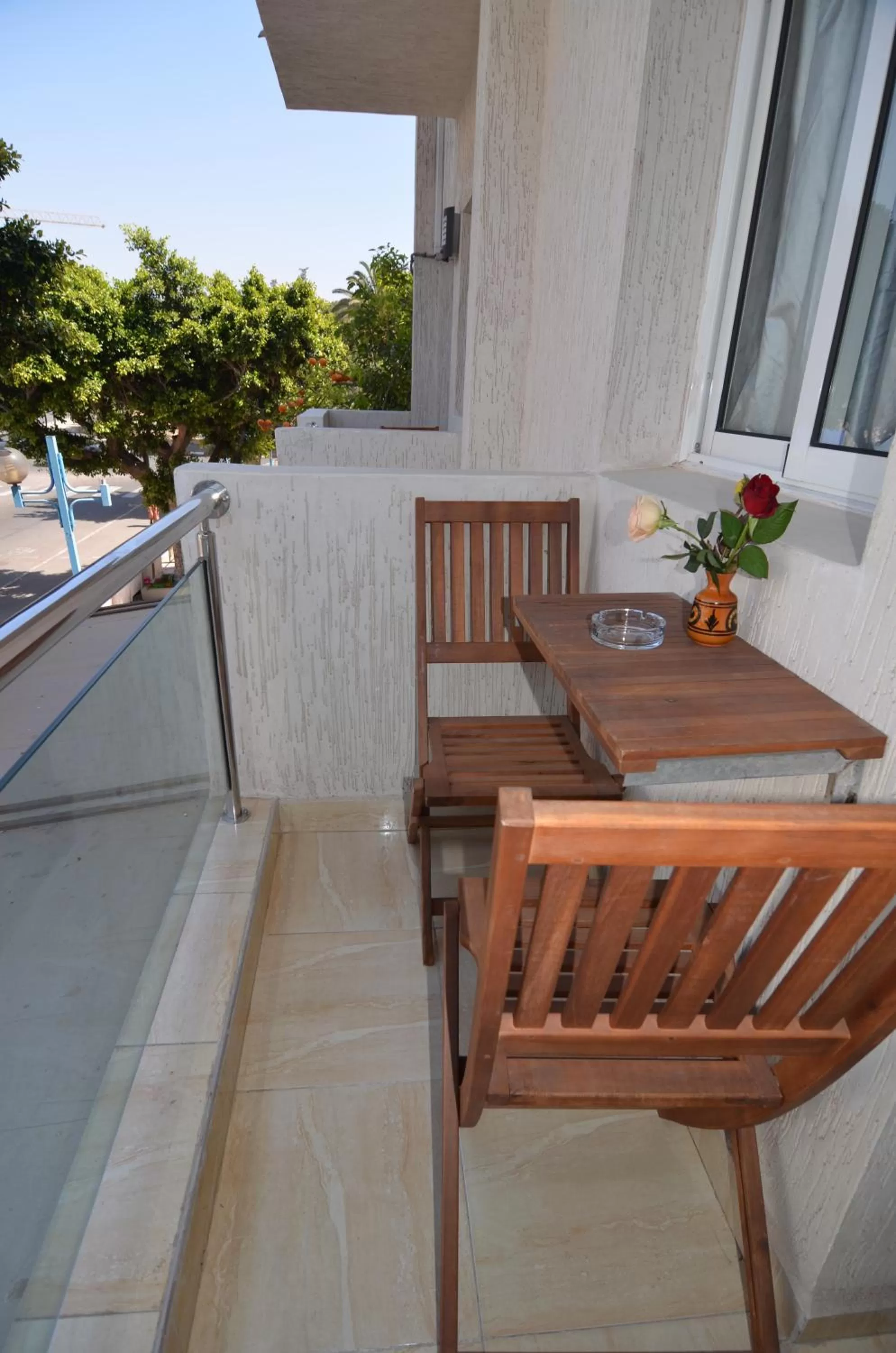 Balcony/Terrace in Résidence Hotelière Fleurie