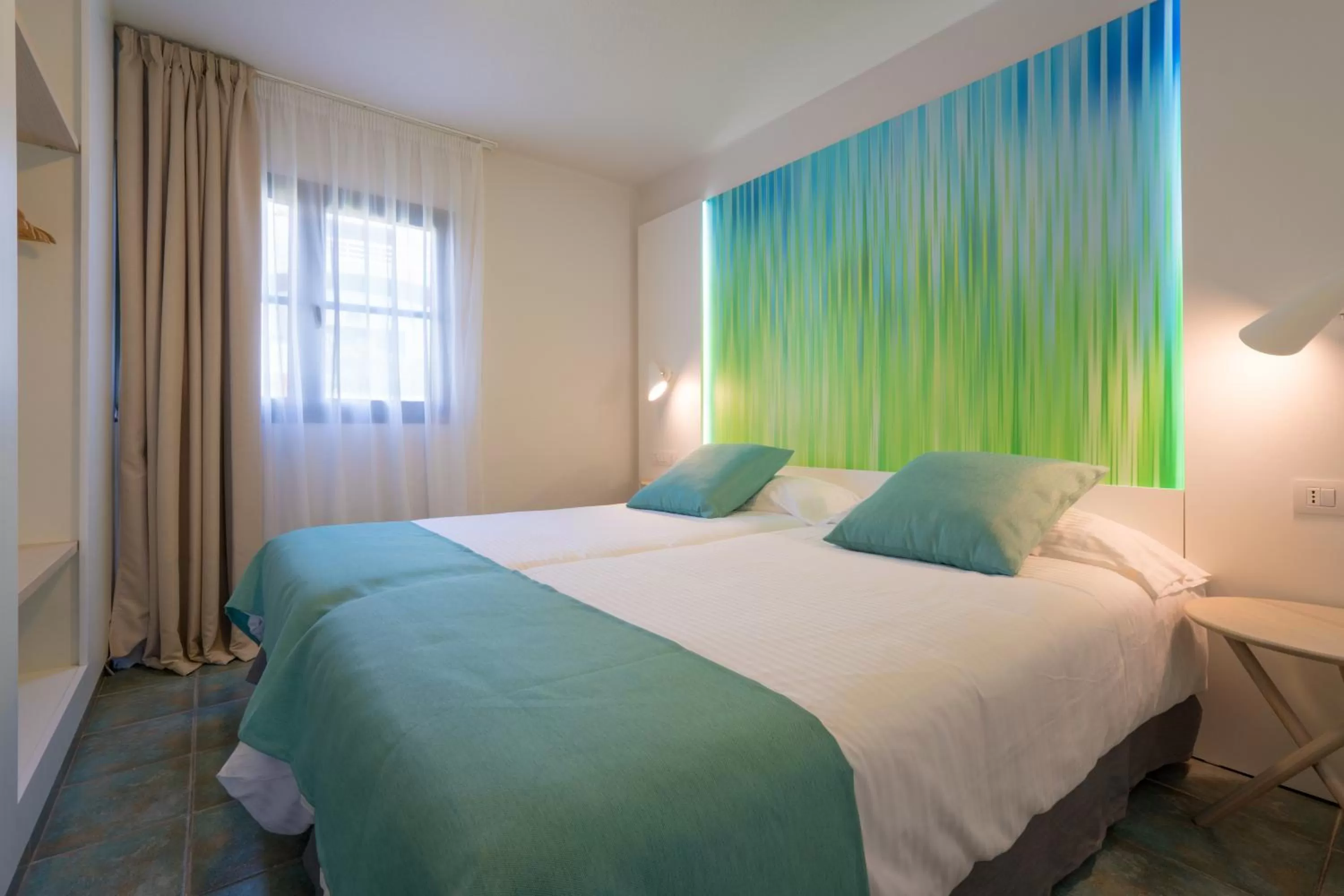 Decorative detail, Bed in Relaxia Lanzaplaya